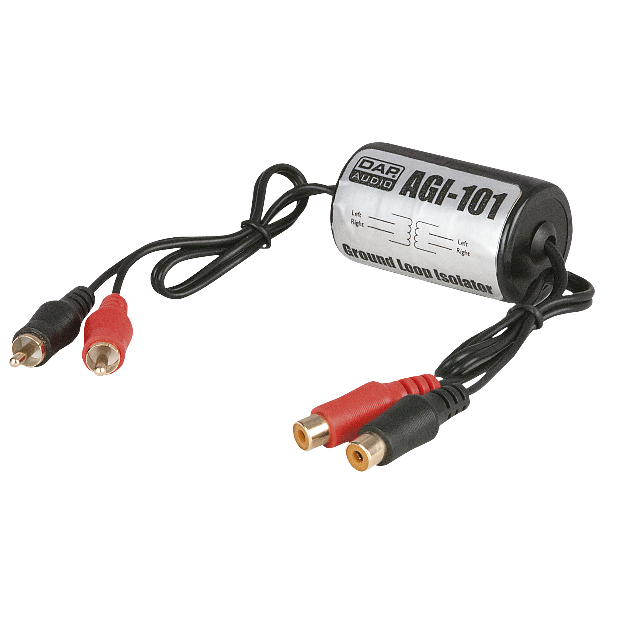 DAP AGI-101 Audio ground loop isolator Audio-Mantelstromfilter
