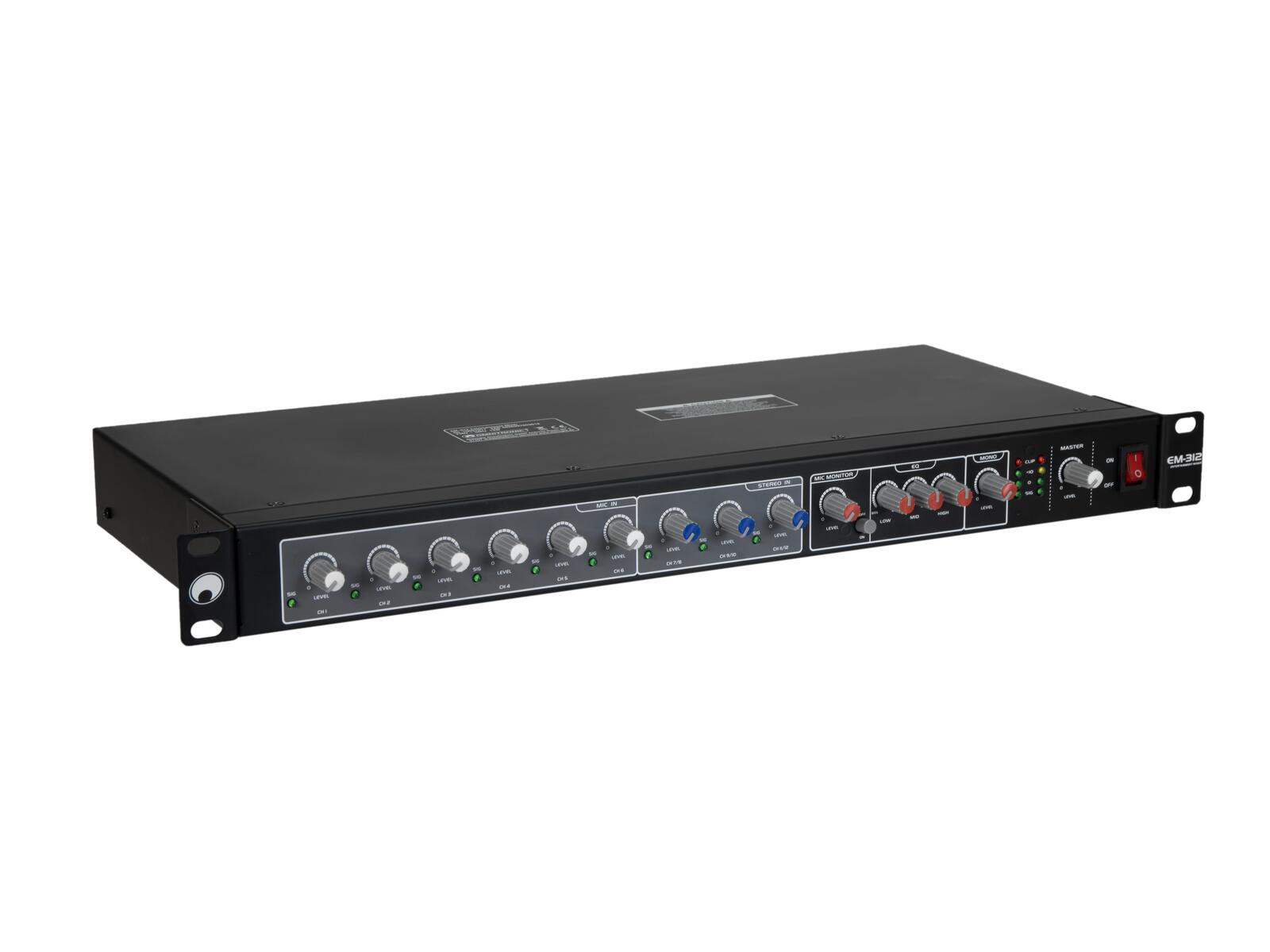 OMNITRONIC EM-312 Entertainment-Mixer OMNITRONIC EM-312 Entertainment-Mixer