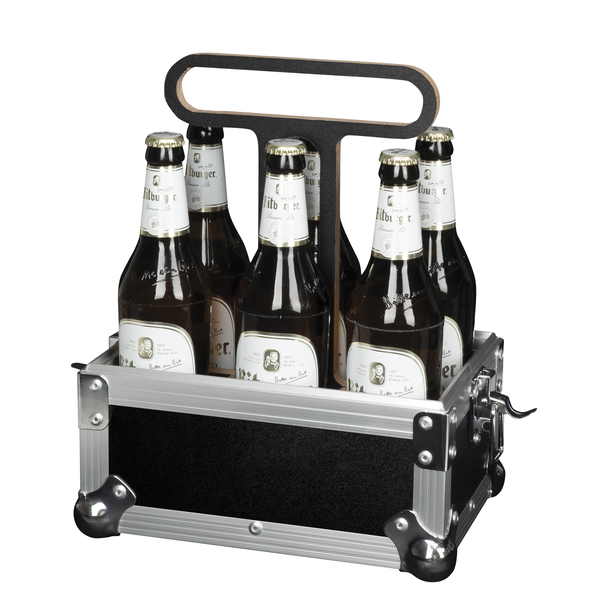 Showgear Case for Beer Bottles Bis zu 6 Bierflaschen