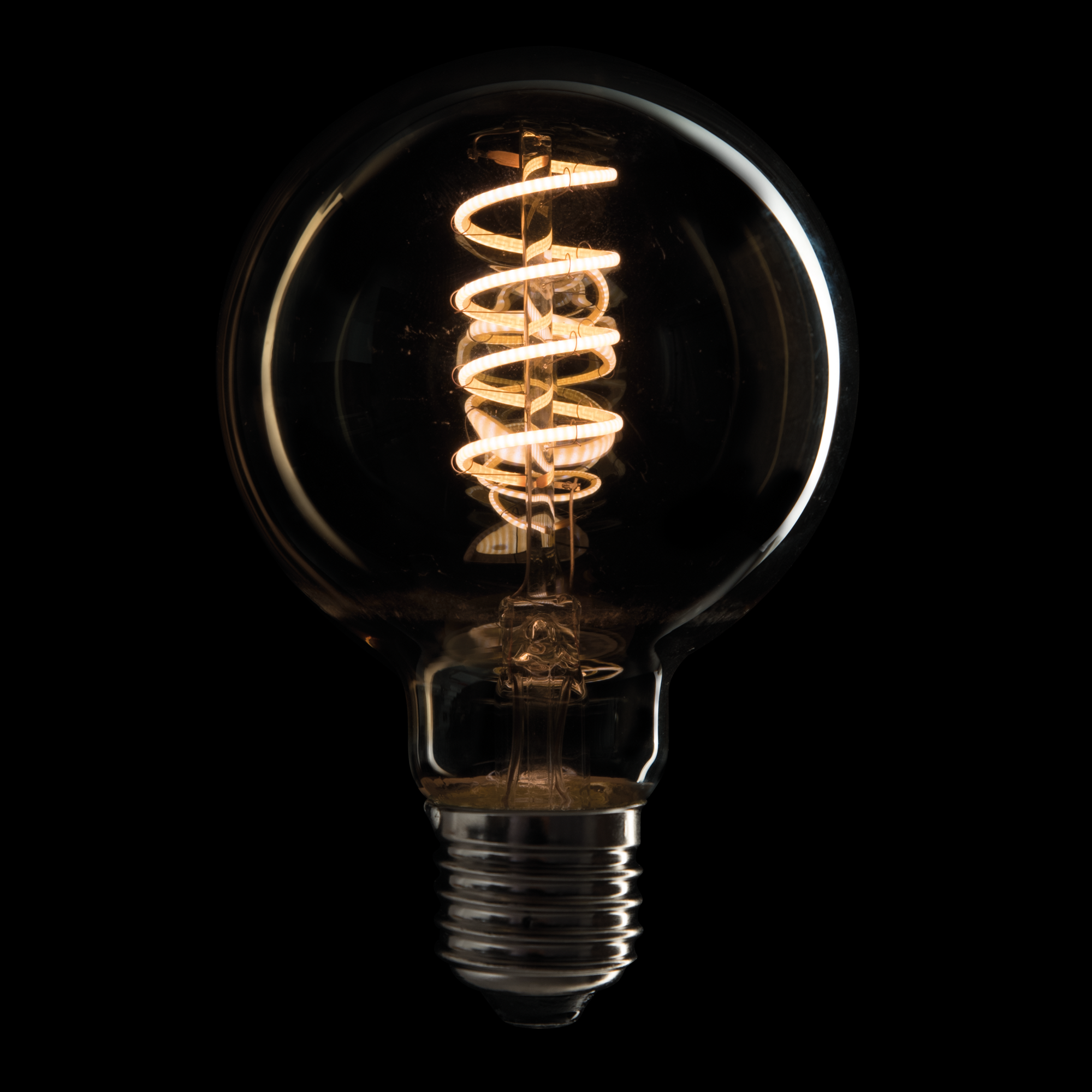 SHOWGEAR LED Filament Bulb E27 4 W - dimmable - gold glass cover 4 W - dimmbar - gold-Glasabdeckung SHOWGEAR LED Filament Bulb E27 4 W - dimmable - gold glass cover 4 W - dimmbar - gold-Glasabdeckung
