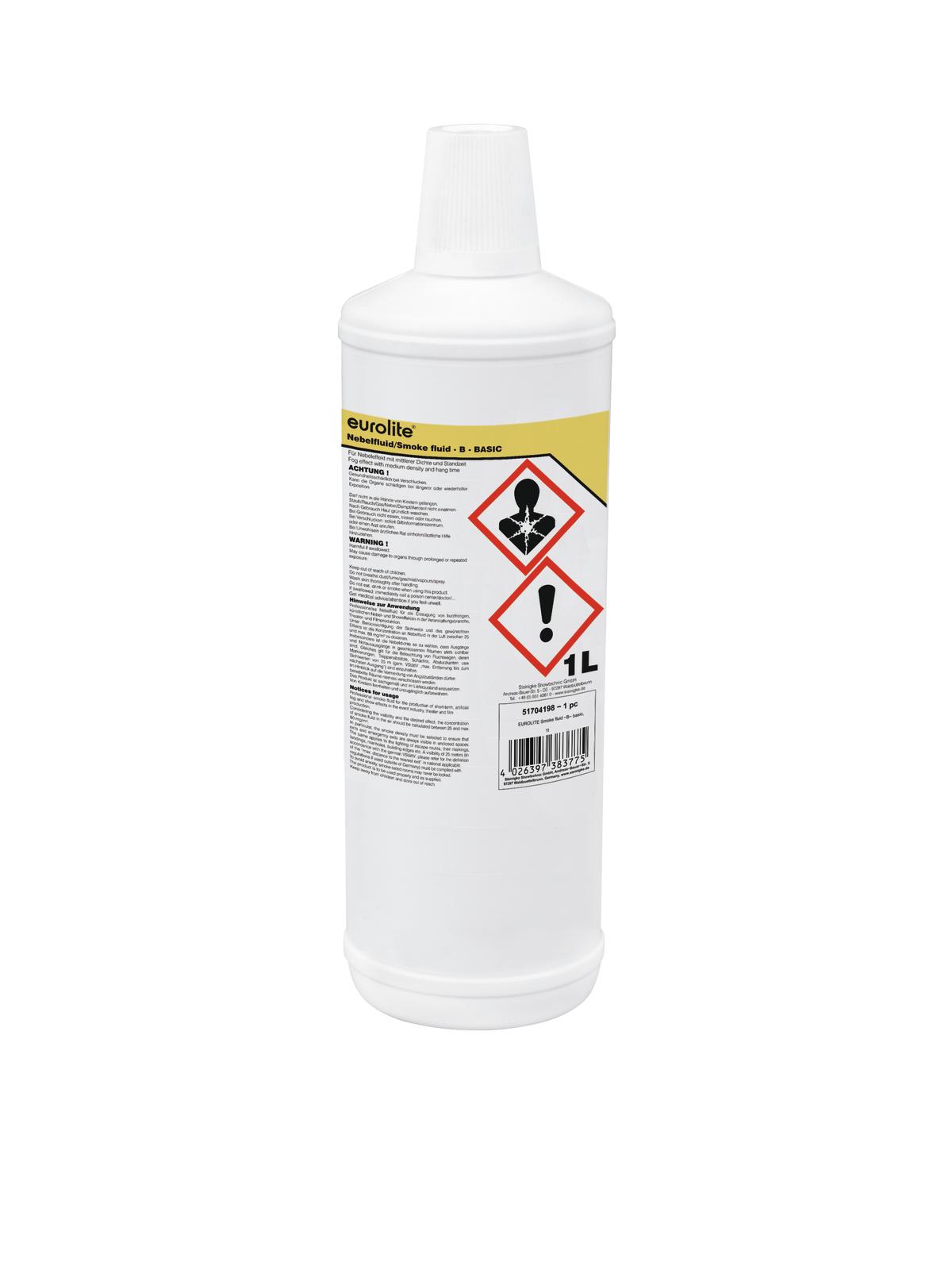 EUROLITE SMOKE FLUID -B- Basic , 1l, Nebelfluid