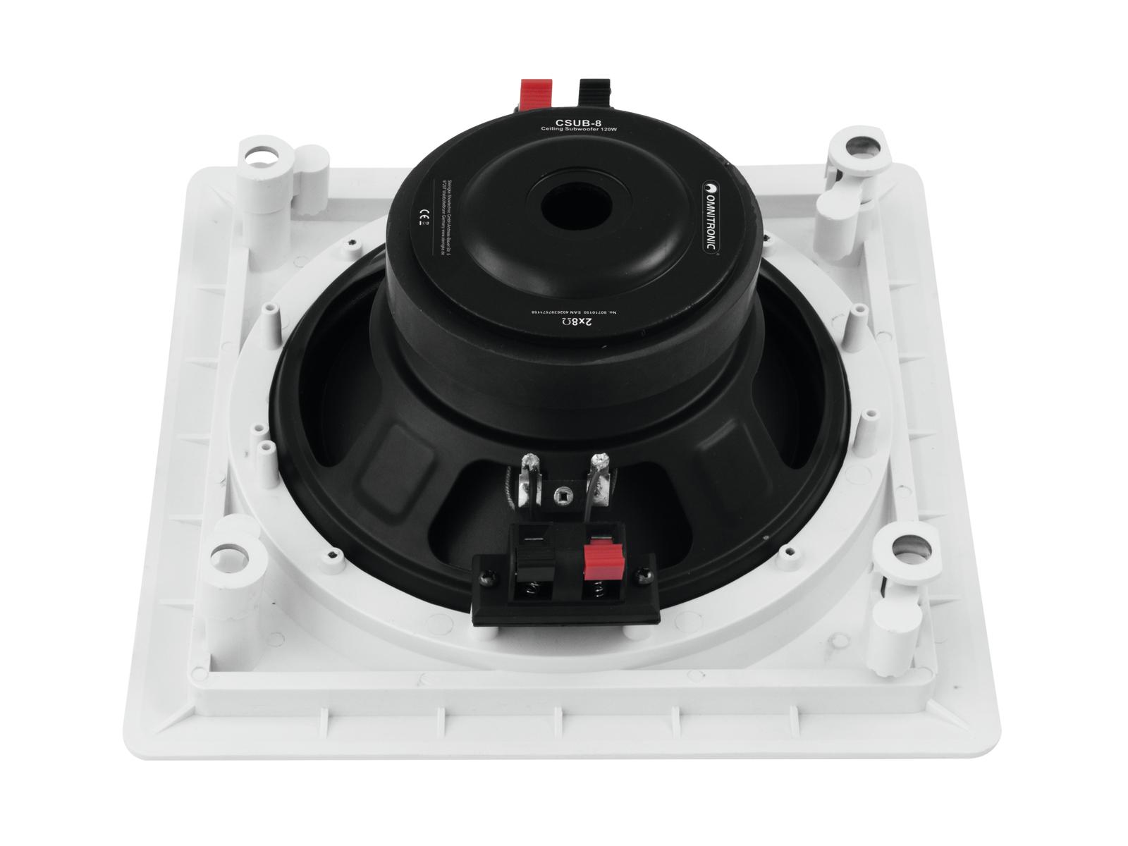 OMNITRONIC CSUB-8 Decken-Subwoofer OMNITRONIC CSUB-8 Decken-Subwoofer