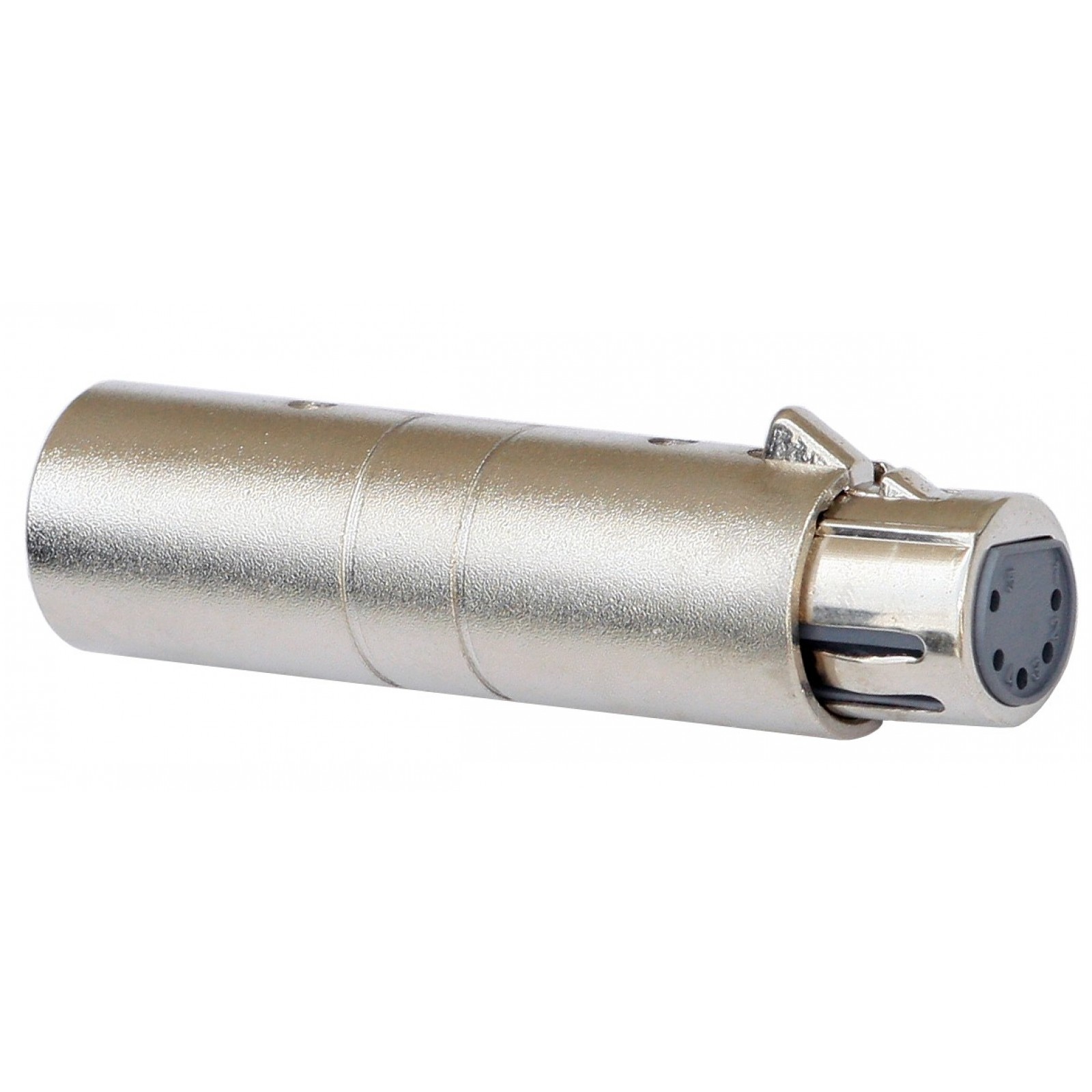 HILEC Adapter XLRmale 3P / XLRfem 5P