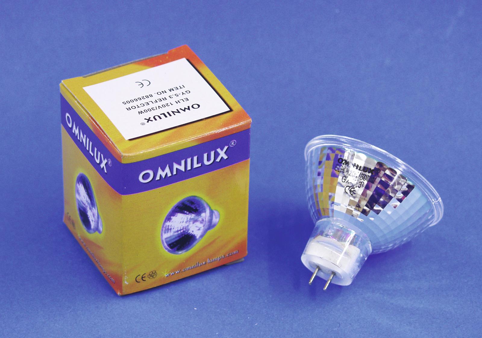 OMNILUX ELH 120V/300W GY-5,3 50mm Reflektor