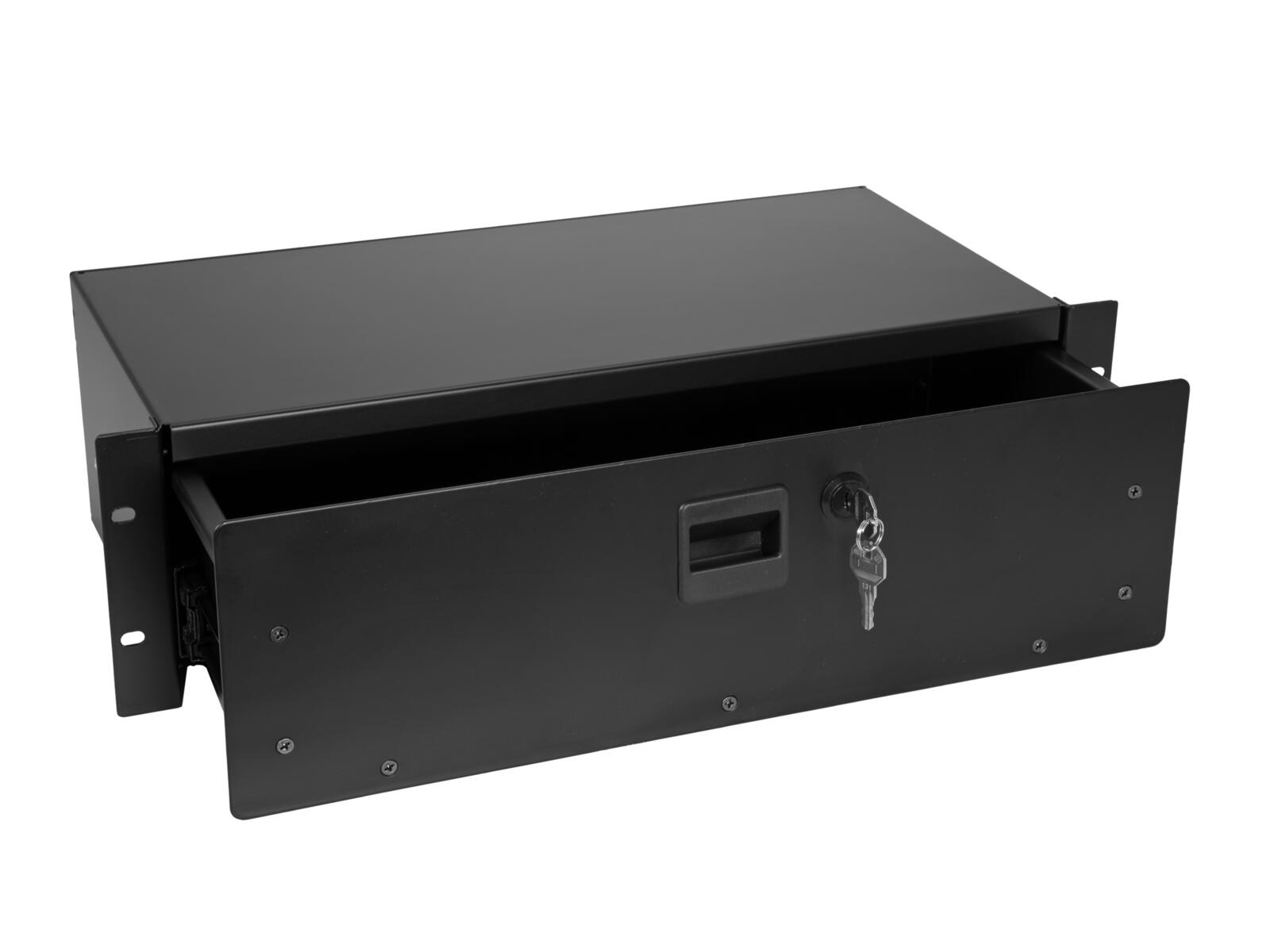 OMNITRONIC Rackschublade SN-3 Rackschublade mit Schloss 3HE OMNITRONIC Rackschublade SN-3 Rackschublade mit Schloss 3HE