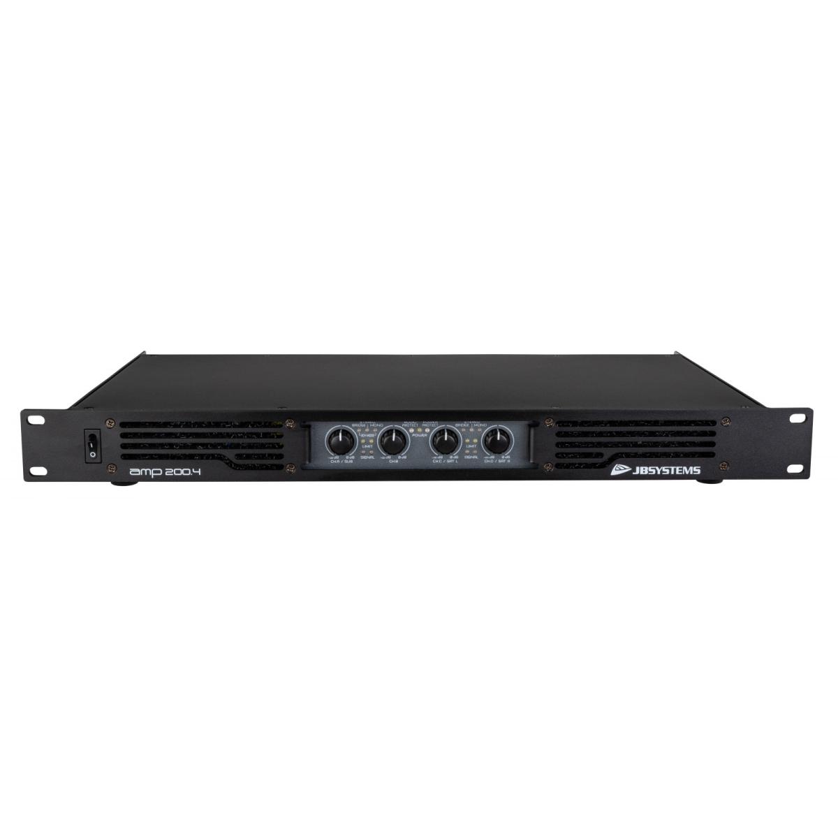 JB Systems AMP 200.4 4-Kanal Endstufe JB Systems AMP 200.4 4-Kanal Endstufe