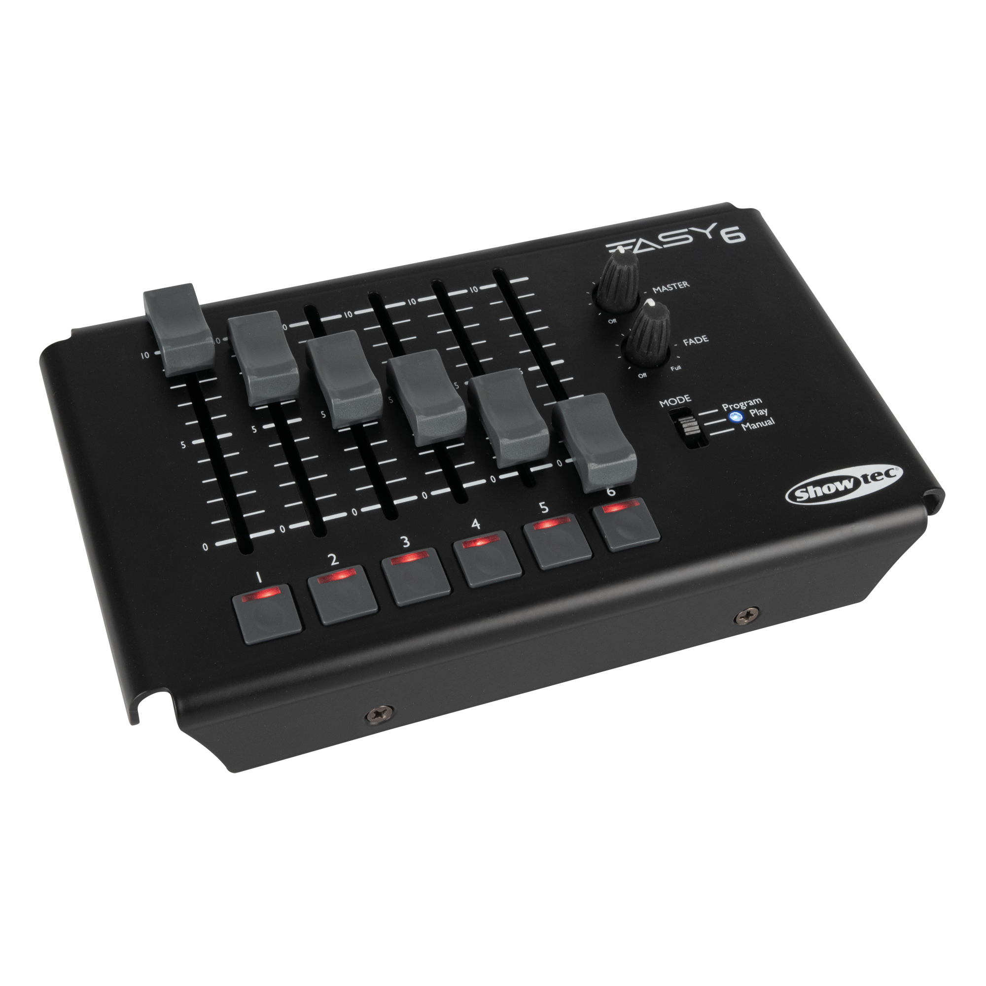 SHOWTEC Easy 6 Mobile DMX controller 6-channel - 3-pin DMX 6-Kanal - DMX, 3-polig SHOWTEC Easy 6 Mobile DMX controller 6-channel - 3-pin DMX 6-Kanal - DMX, 3-polig