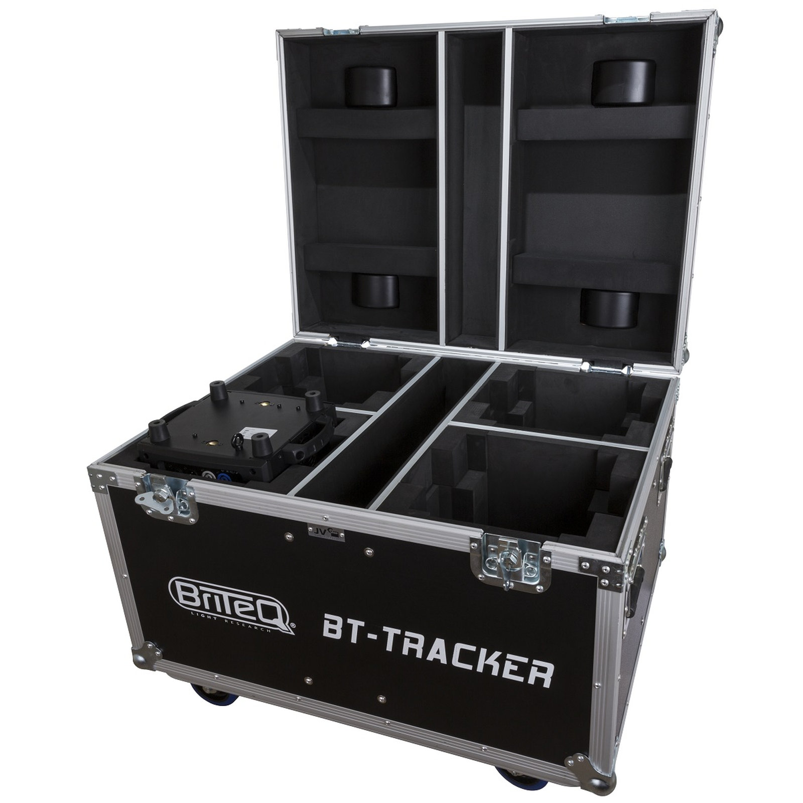 JV Case Flightcase für 4x BT-TRACKER 