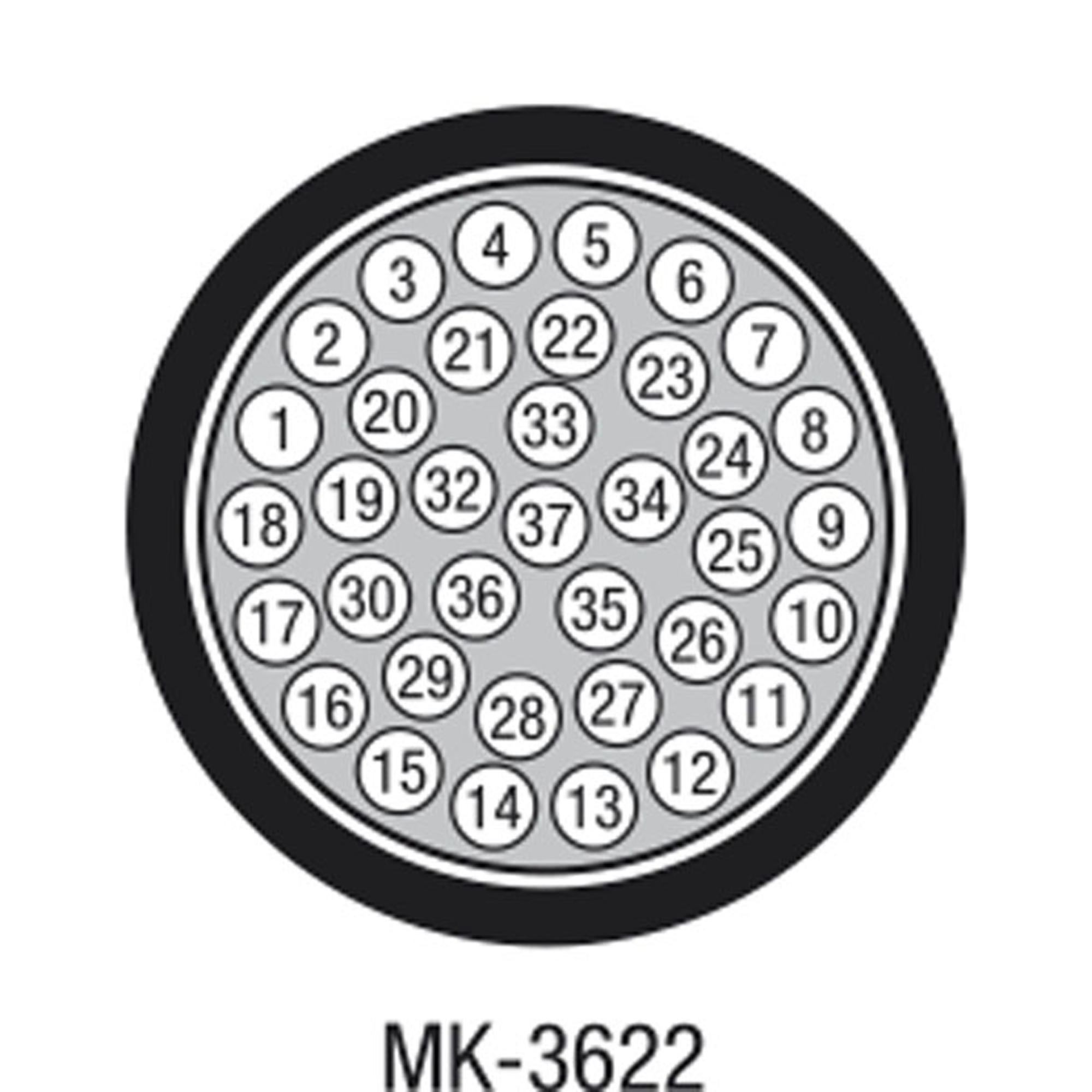 DAP MK-3622 Studio Multicore 36-paariges Kabel