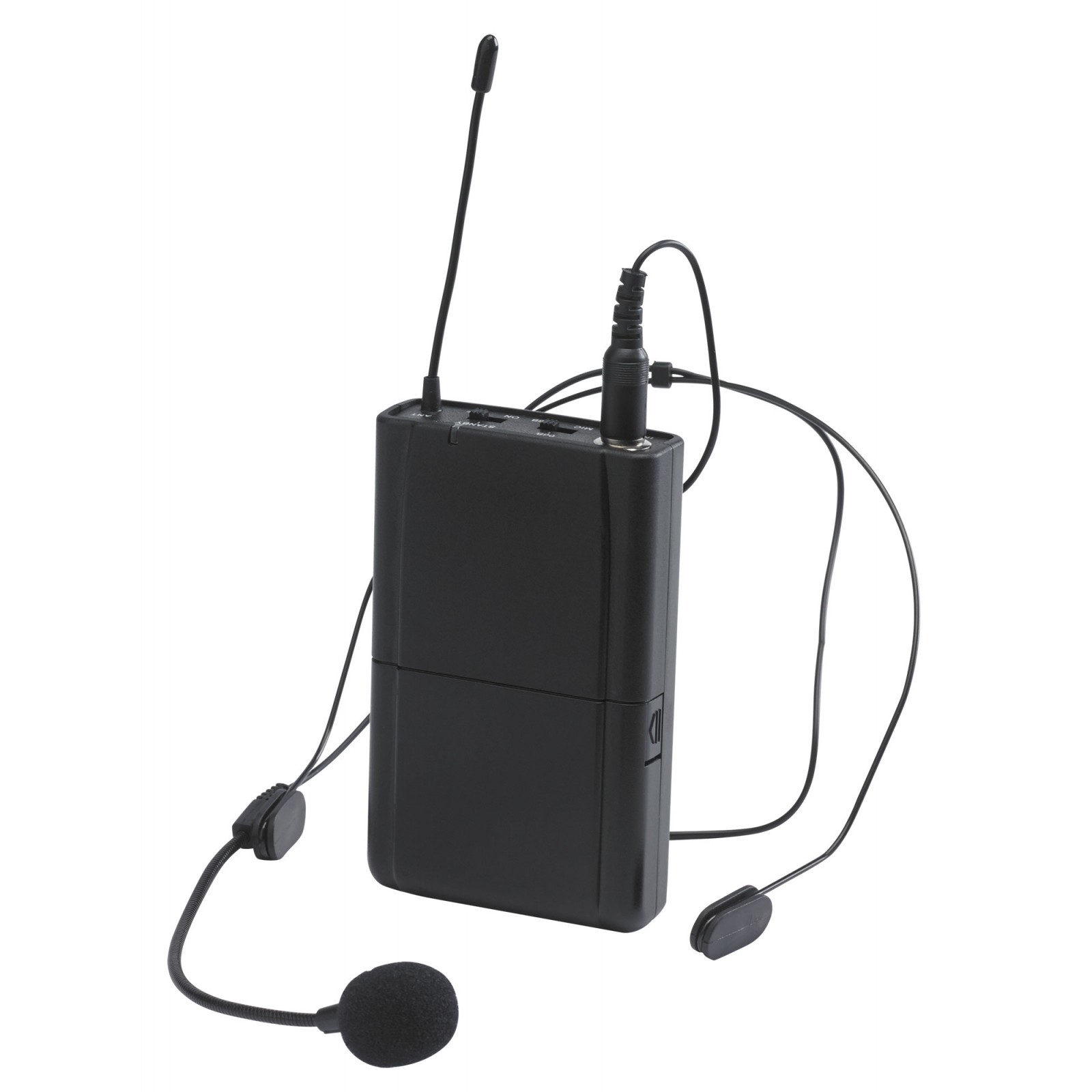 Audiophony CR12A-HEADSET-F5 Headset inkl. UHF Taschensender