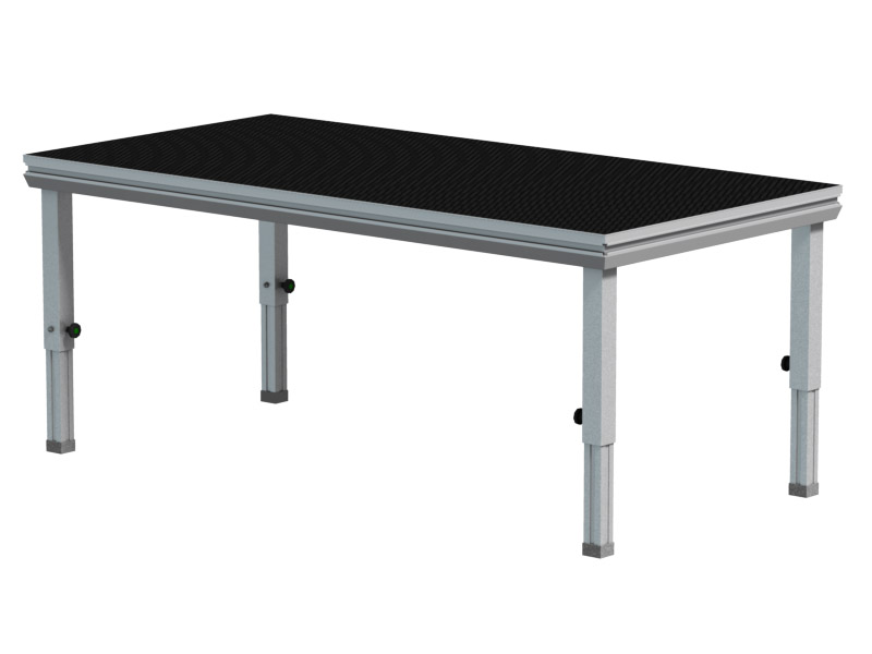 Global Truss Steckfuss Bühnenpodest GT Stage Deck 200x100cm Outdoor  Gebrauchtes
