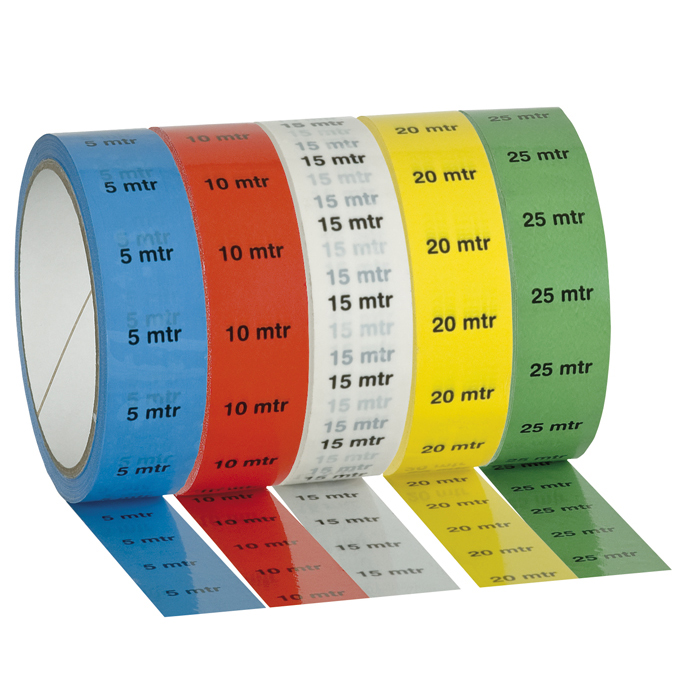 SHOWGEAR Marker / Indicator Tape "15 m" Markierung - weiß SHOWGEAR Marker / Indicator Tape "15 m" Markierung - weiß