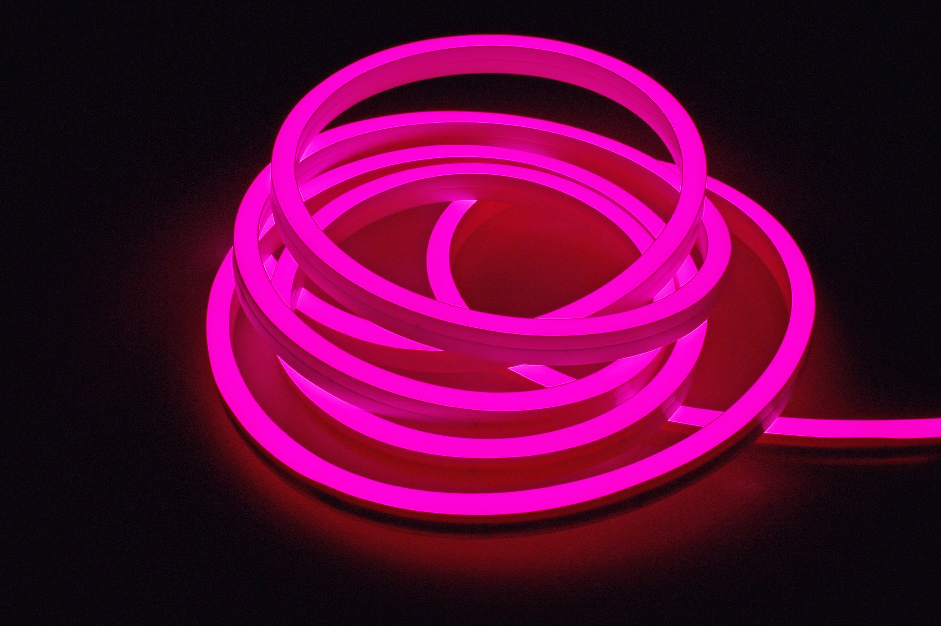 D Flex Line Side-View, Neon, 24V-10W, RGB/3000K, 5m, PU
