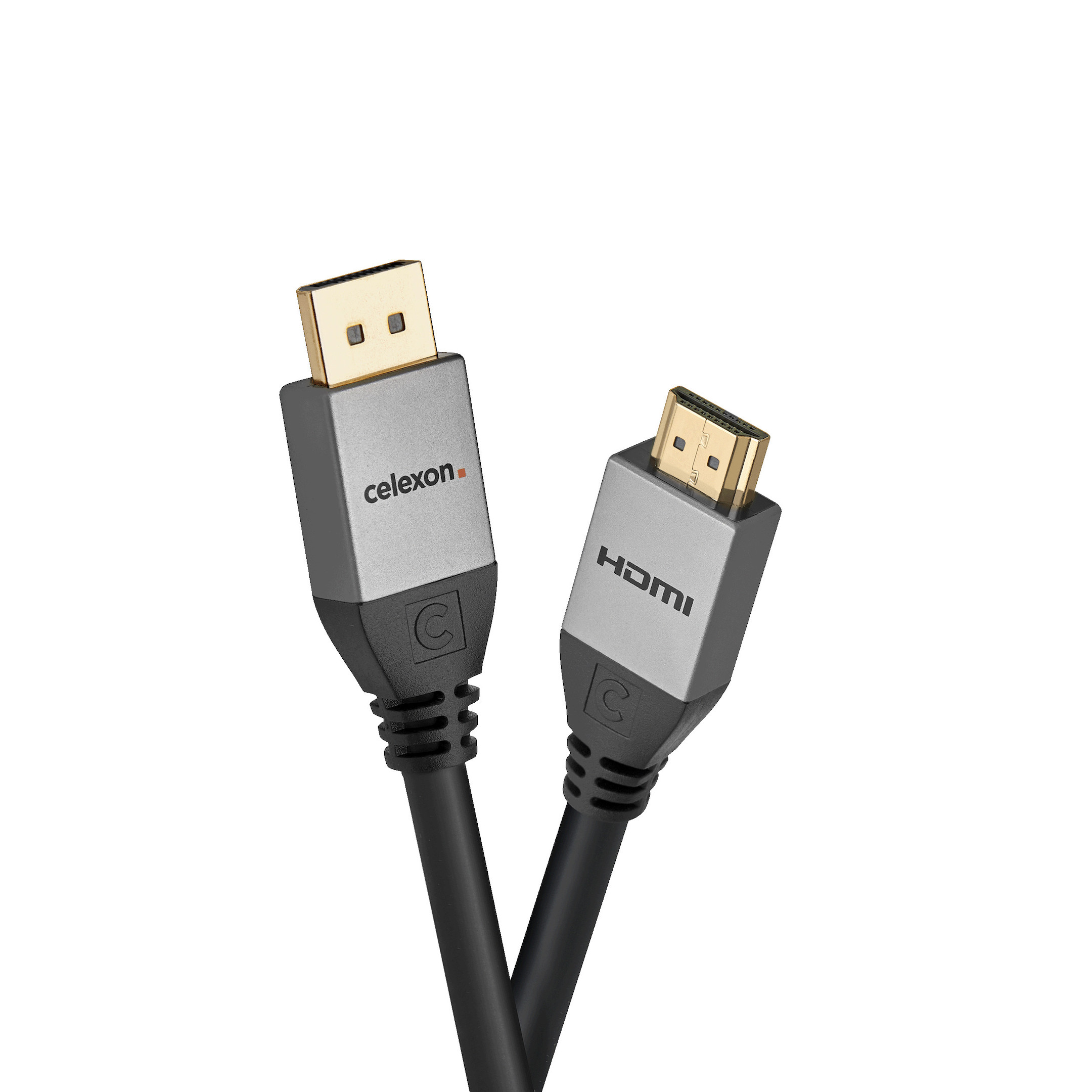 celexon DisplayPort auf HDMI Kabel 4K 1,5m - Professional Line celexon DisplayPort auf HDMI Kabel 4K 1,5m - Professional Line