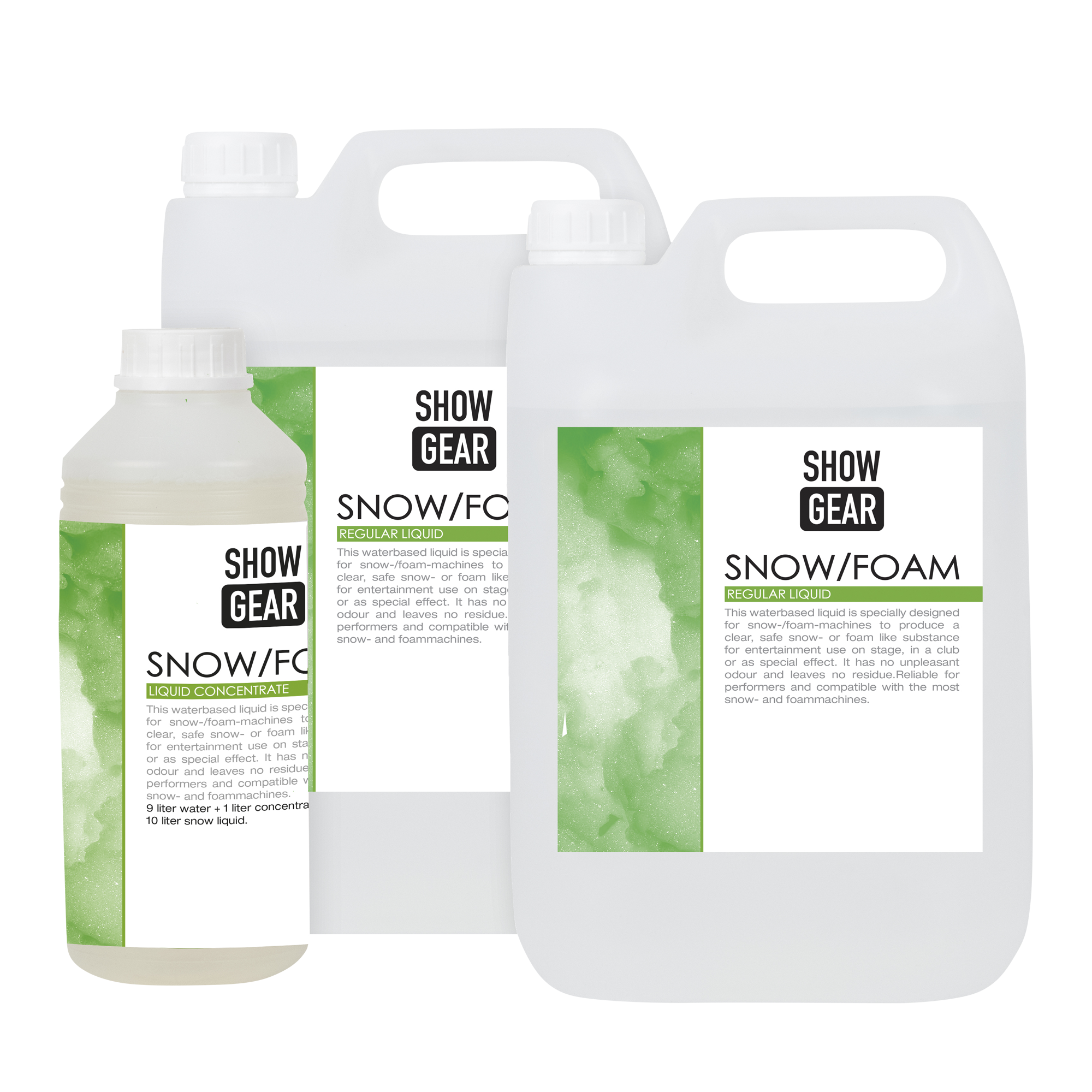 Showgear Snow/Foam Concentrate 5 litre 5 Liter - wasserbasiert