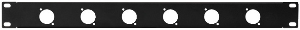 MONACOR RCP-8731U Rackblende, 1 HE