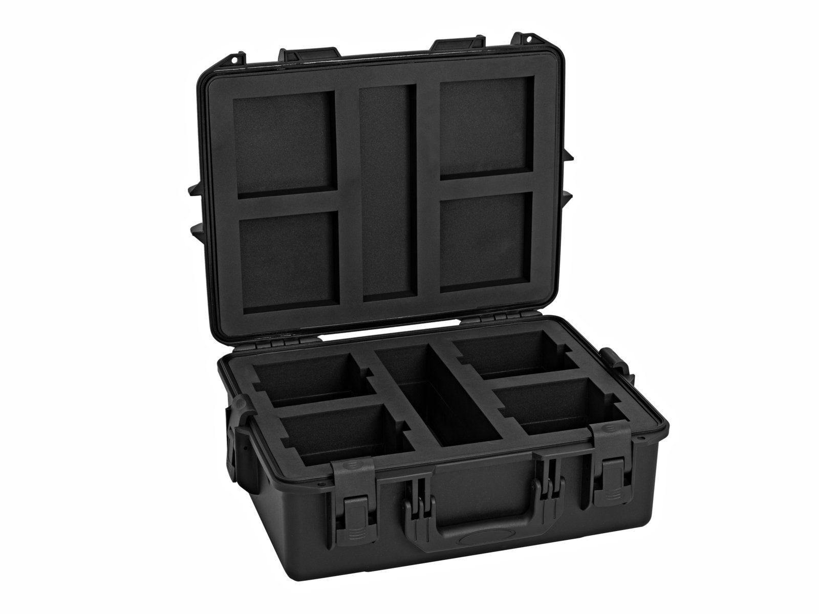 ROADINGER Kunststoffcase für 4x AKKU UP-4 QCL Spot QuickDMX MK2 ROADINGER Kunststoffcase für 4x AKKU UP-4 QCL Spot QuickDMX MK2