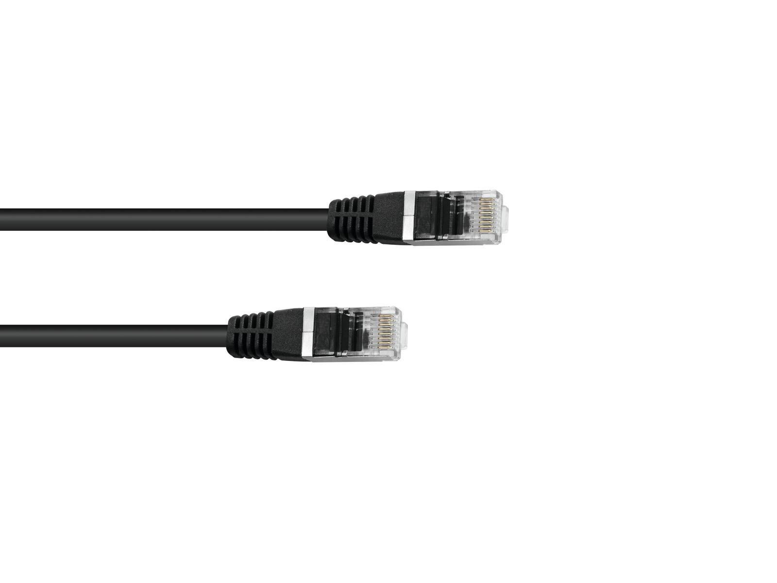 OMNITRONIC CAT-5 Kabel 1m sw OMNITRONIC CAT-5 Kabel 1m sw