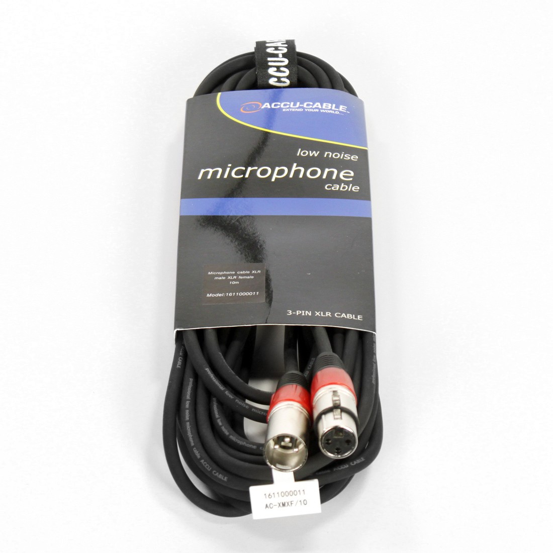 AC-XMXF/10 microphone cable XLR/XLR 10m AC-XMXF/10 microphone cable XLR/XLR 10m