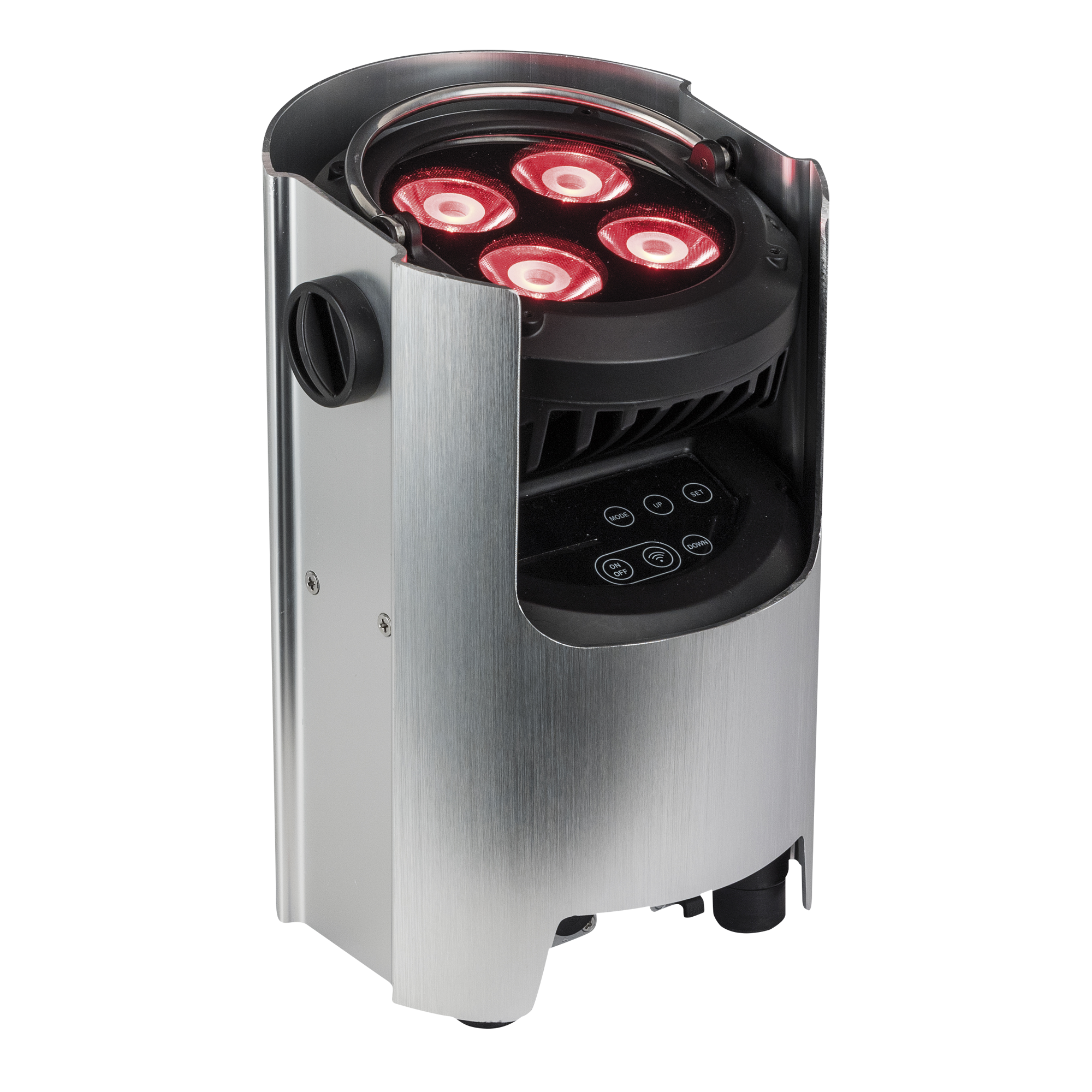 Showtec EventSpot 1600 Q4 4x RGBW - 12 W - gebürstetes Aluminium