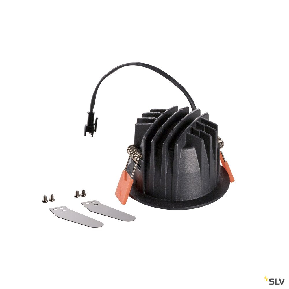 NUMINOS DL S, Indoor LED Deckeneinbauleuchte schwarz/chrom 2700K 40° NUMINOS DL S, Indoor LED Deckeneinbauleuchte schwarz/chrom 2700K 40°