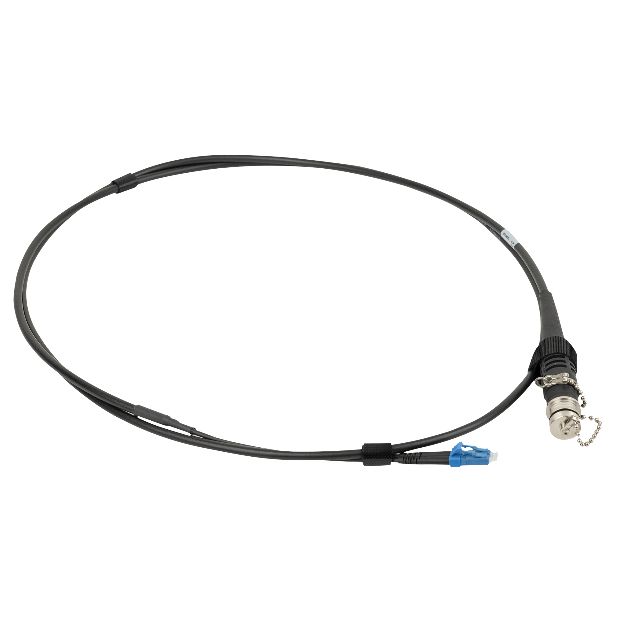 DAP Break-out Cable 2 m, Q-ODC2-F to 2x LC Simplex Glasfaserkabel DAP Break-out Cable 2 m, Q-ODC2-F to 2x LC Simplex Glasfaserkabel
