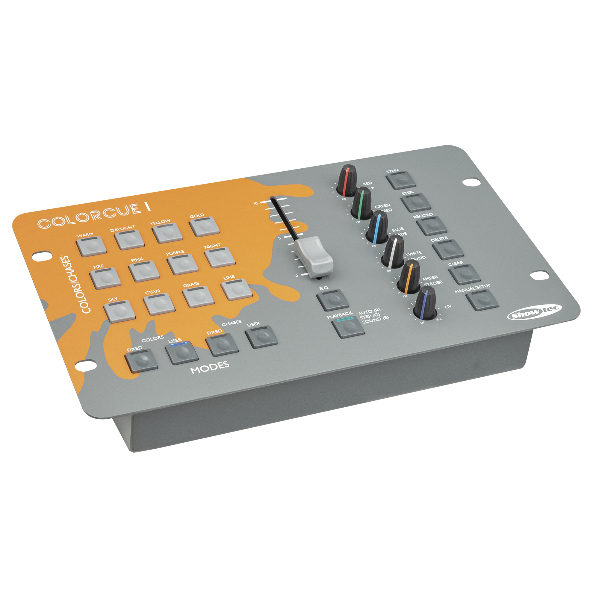 SHOWTEC ColorCue 1 Intelligent 1-fader, 6-colour LED controller Intelligent 1-fader, 6-color LED controller SHOWTEC ColorCue 1 Intelligent 1-fader, 6-colour LED controller Intelligent 1-fader, 6-color LED controller
