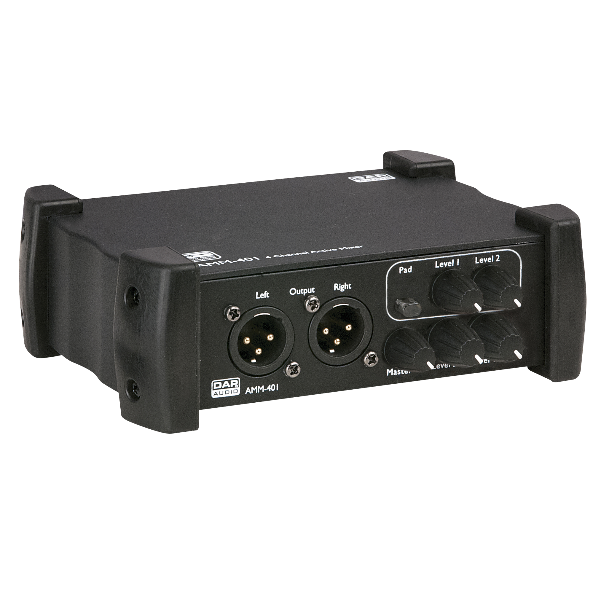 DAP AMM-401 4-channel active mixer Aktives Mischpult mit 4 Kanälen