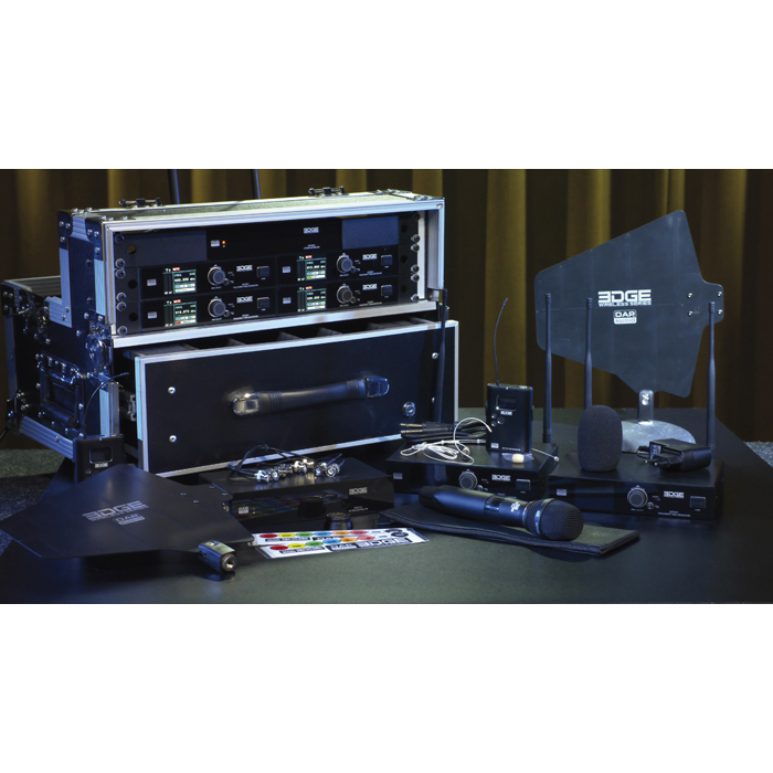 DAP EDGE EBS-1 Kabelloses Beltpack-Set - 610-670 MHz DAP EDGE EBS-1 Kabelloses Beltpack-Set - 610-670 MHz