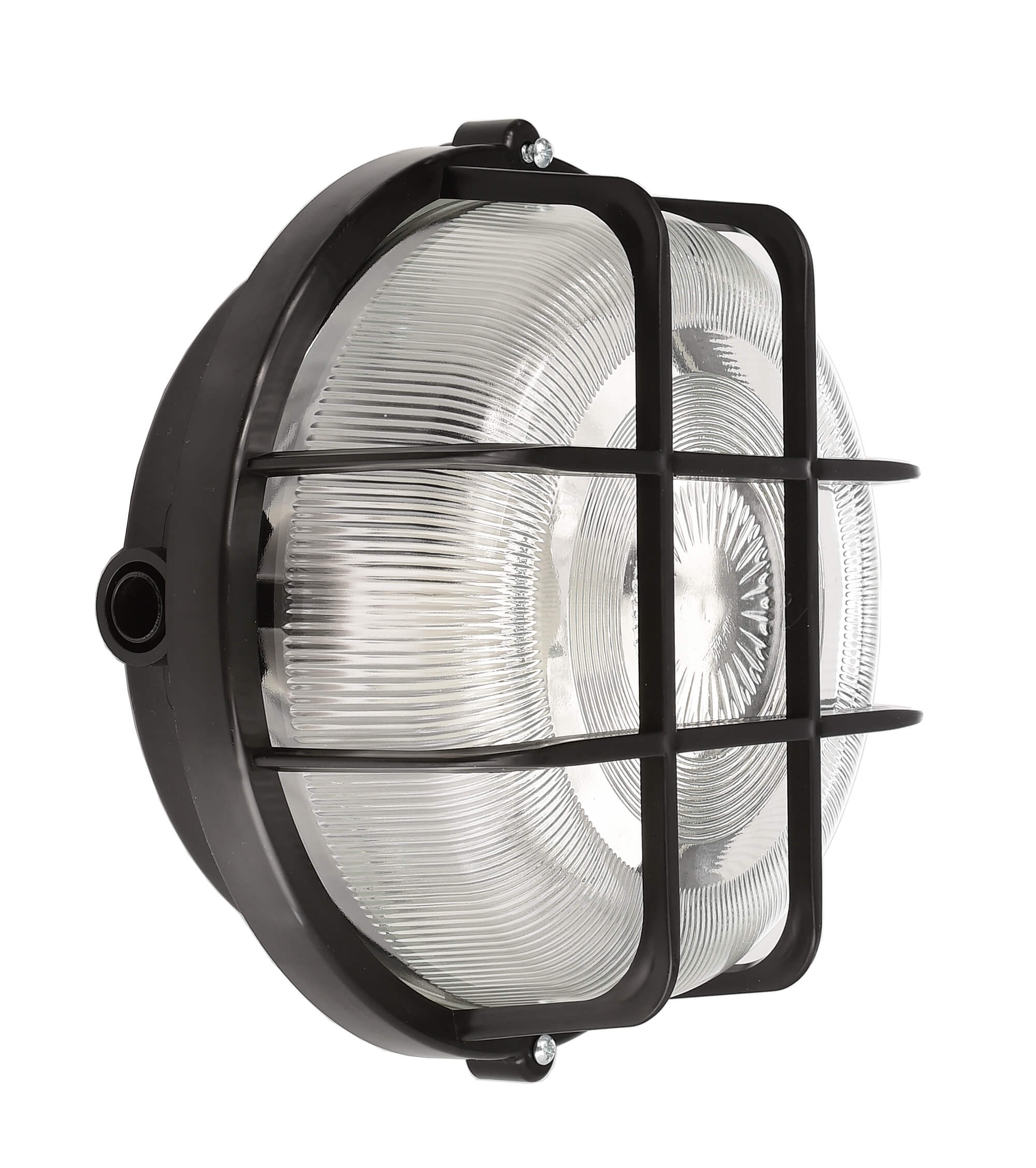 Sotano Retro, Round, 1x max. 60 W E27, Schwarz