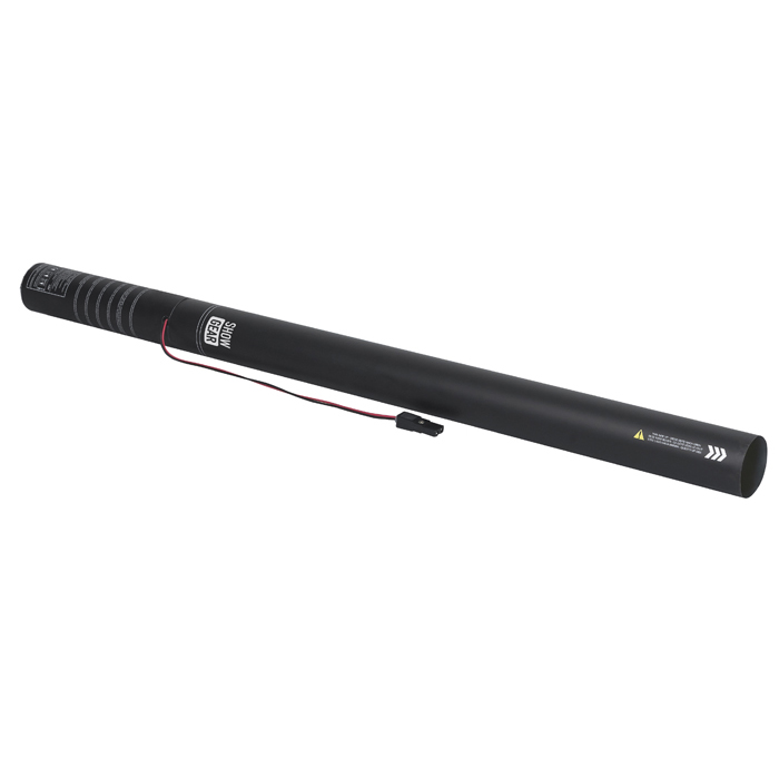 SHOWGEAR Electric Confetti Cannon Pro 80 cm, hellblau, feuerhemmend und biologisch abbaubar SHOWGEAR Electric Confetti Cannon Pro 80 cm, hellblau, feuerhemmend und biologisch abbaubar