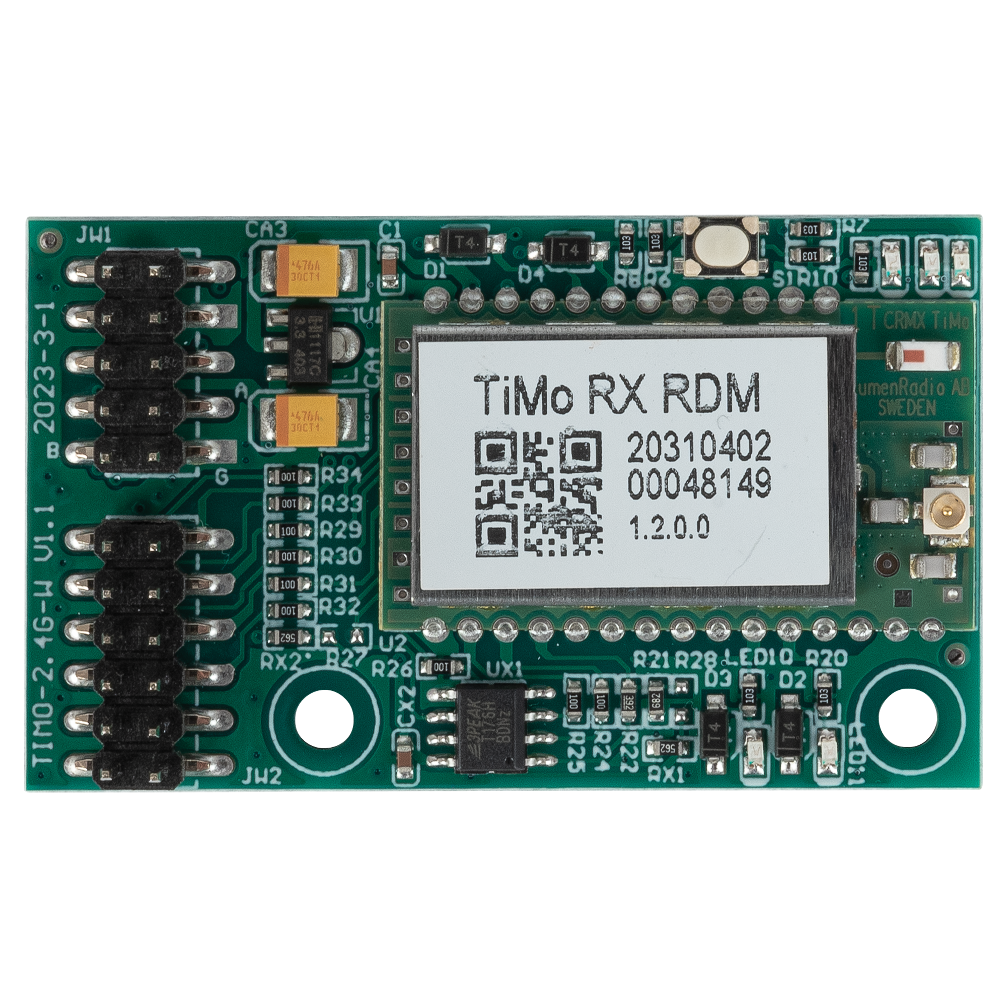 LUMENRADIO Wireless Upgrade Kit for Infinity Series CRMX receiver for wireless DMX CRMX-Empfänger für drahtloses DMX LUMENRADIO Wireless Upgrade Kit for Infinity Series CRMX receiver for wireless DMX CRMX-Empfänger für drahtloses DMX