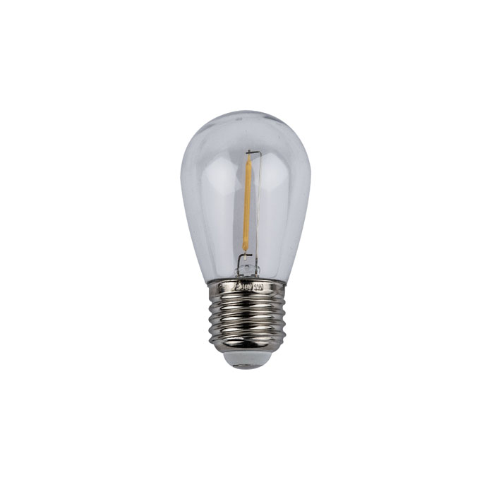 SHOWGEAR S14 LED Bulb - WW - E27 1 W - warmweiß - dimmbar