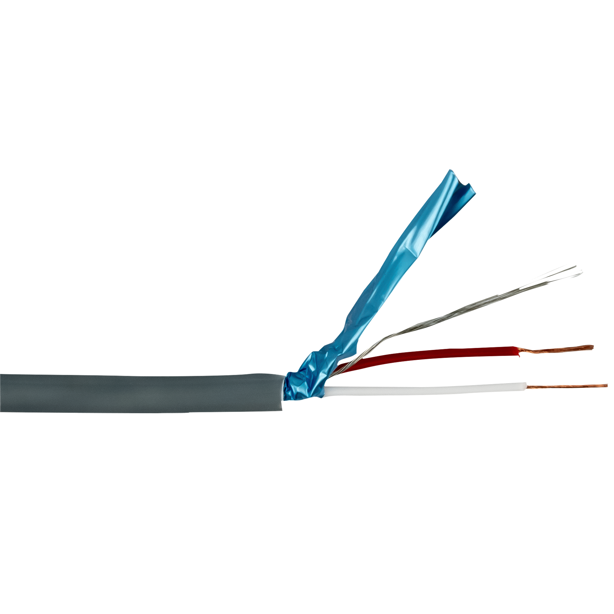 DAP MC-222-Cca-S1b-d2-a1 CPR Microphone Cable EN 50575 - 2x 0.2 mm² - 100 m on spool - grey jacket EN 50575 - 2x 0,2 mm² - 100 m auf Spule - graue Ummantelung