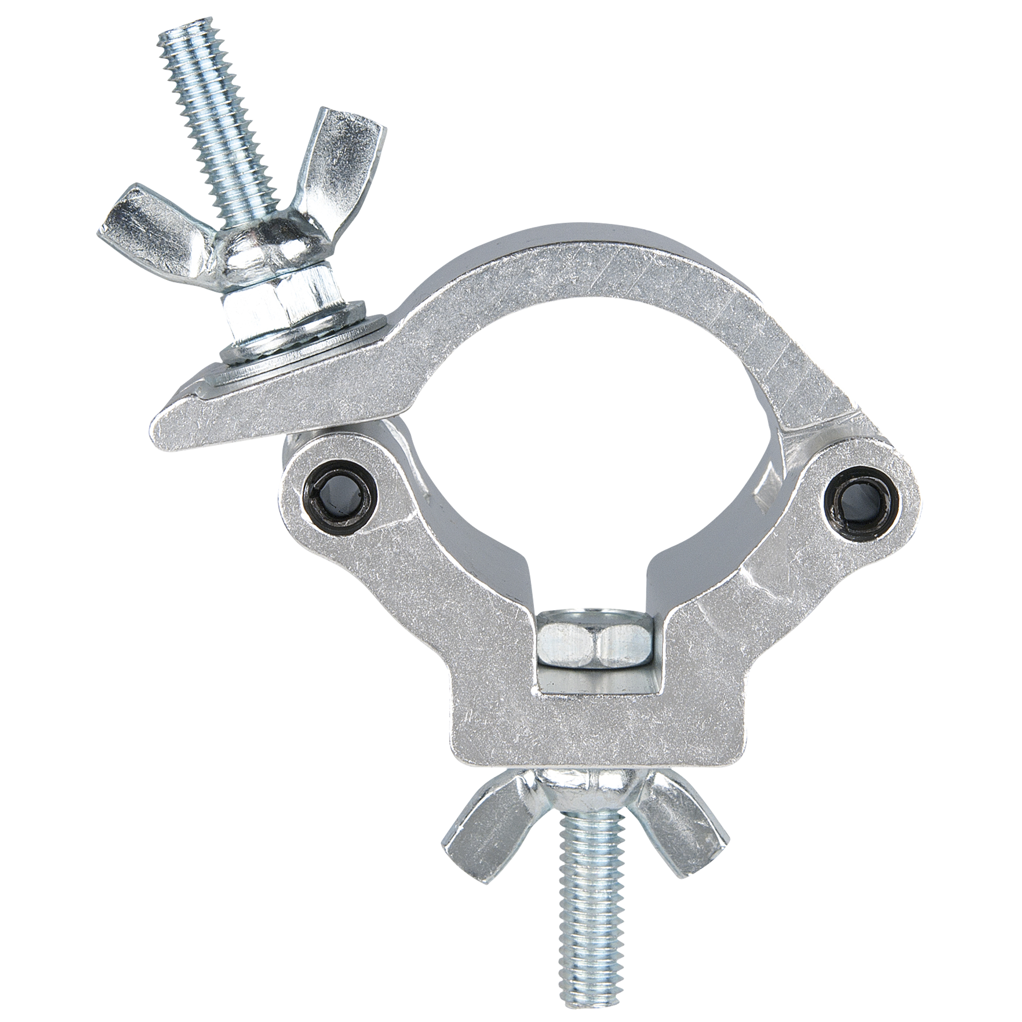 SHOWGEAR 32 mm Compact Half Coupler SWL: 50 kg - aluminium - silver Zulässige Nutzlast: 50 kg, Aluminium - Silber SHOWGEAR 32 mm Compact Half Coupler SWL: 50 kg - aluminium - silver Zulässige Nutzlast: 50 kg, Aluminium - Silber