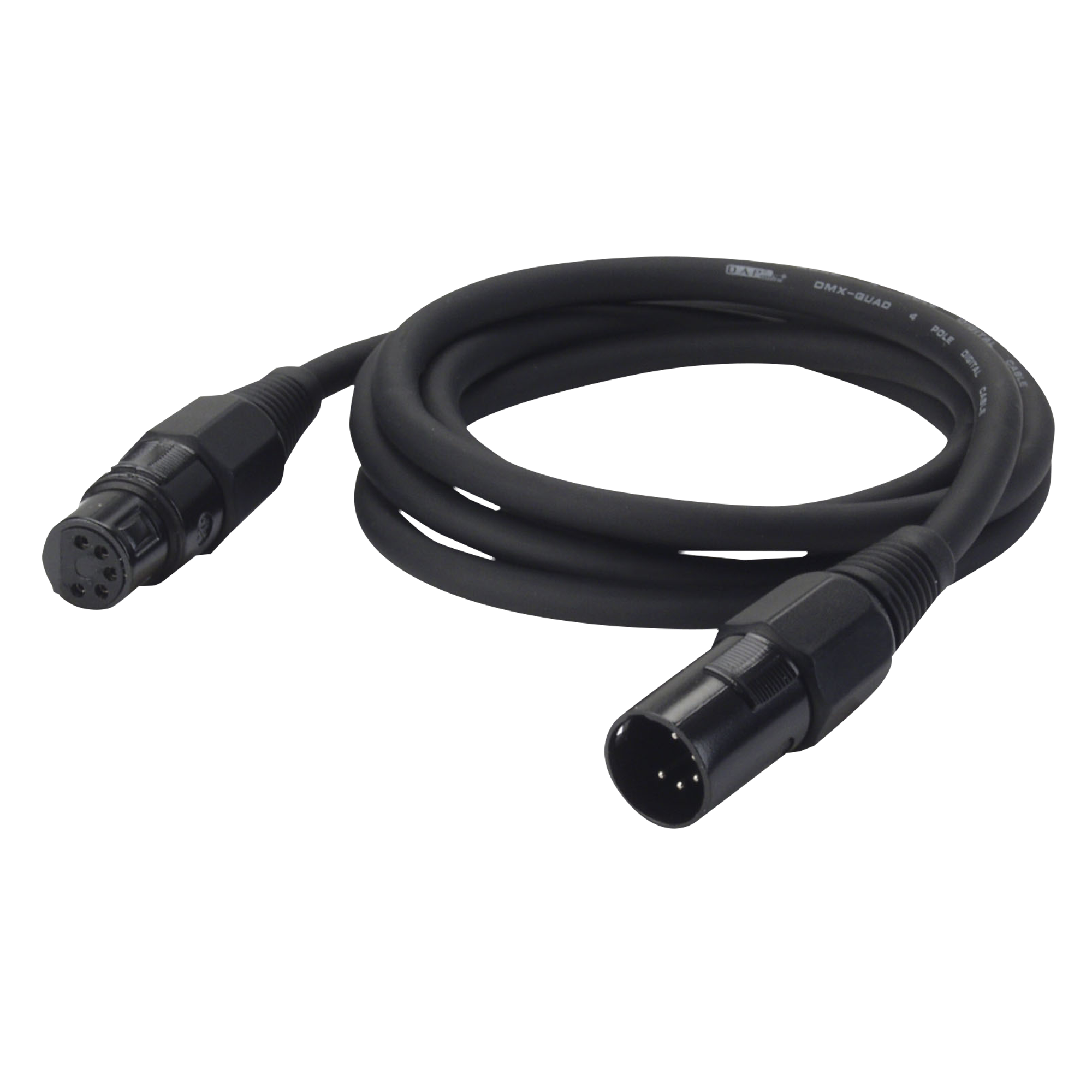 DAP FL08 - DMX/AES-EBU XLR/M 5P to XLR/F 5P 3 m 3 m