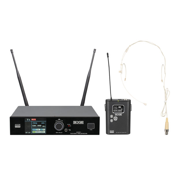 DAP EDGE EBS-1 Kabelloses Beltpack-Set - 610-670 MHz DAP EDGE EBS-1 Kabelloses Beltpack-Set - 610-670 MHz