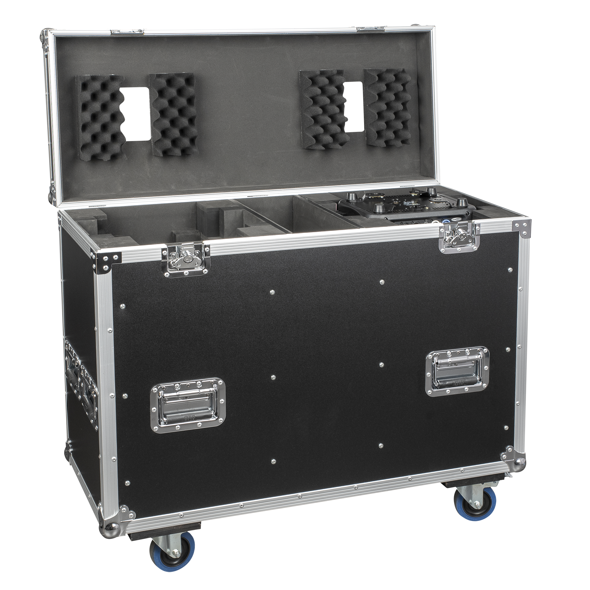 SHOWTEC Case for 2x Phantom 12R Hybrid Flightcase SHOWTEC Case for 2x Phantom 12R Hybrid Flightcase