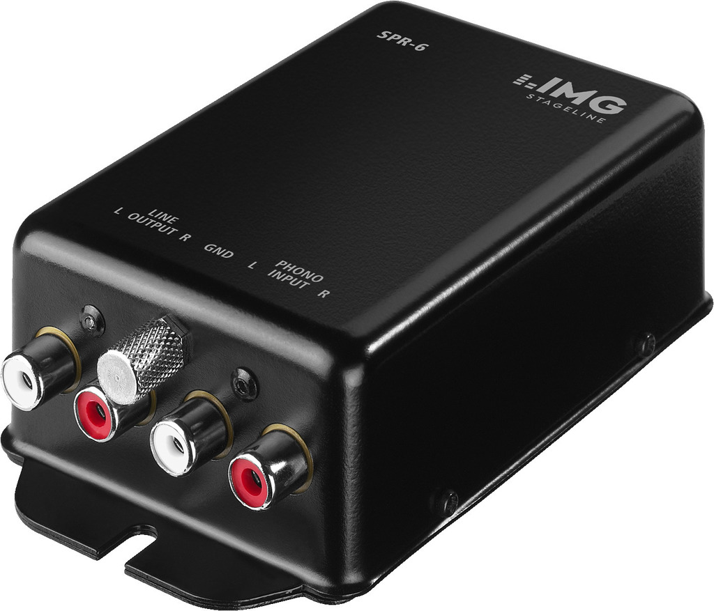 IMG STAGELINE SPR-6 Stereo-Phono-Entzerrvorverstärker nach RIAA IMG STAGELINE SPR-6 Stereo-Phono-Entzerrvorverstärker nach RIAA
