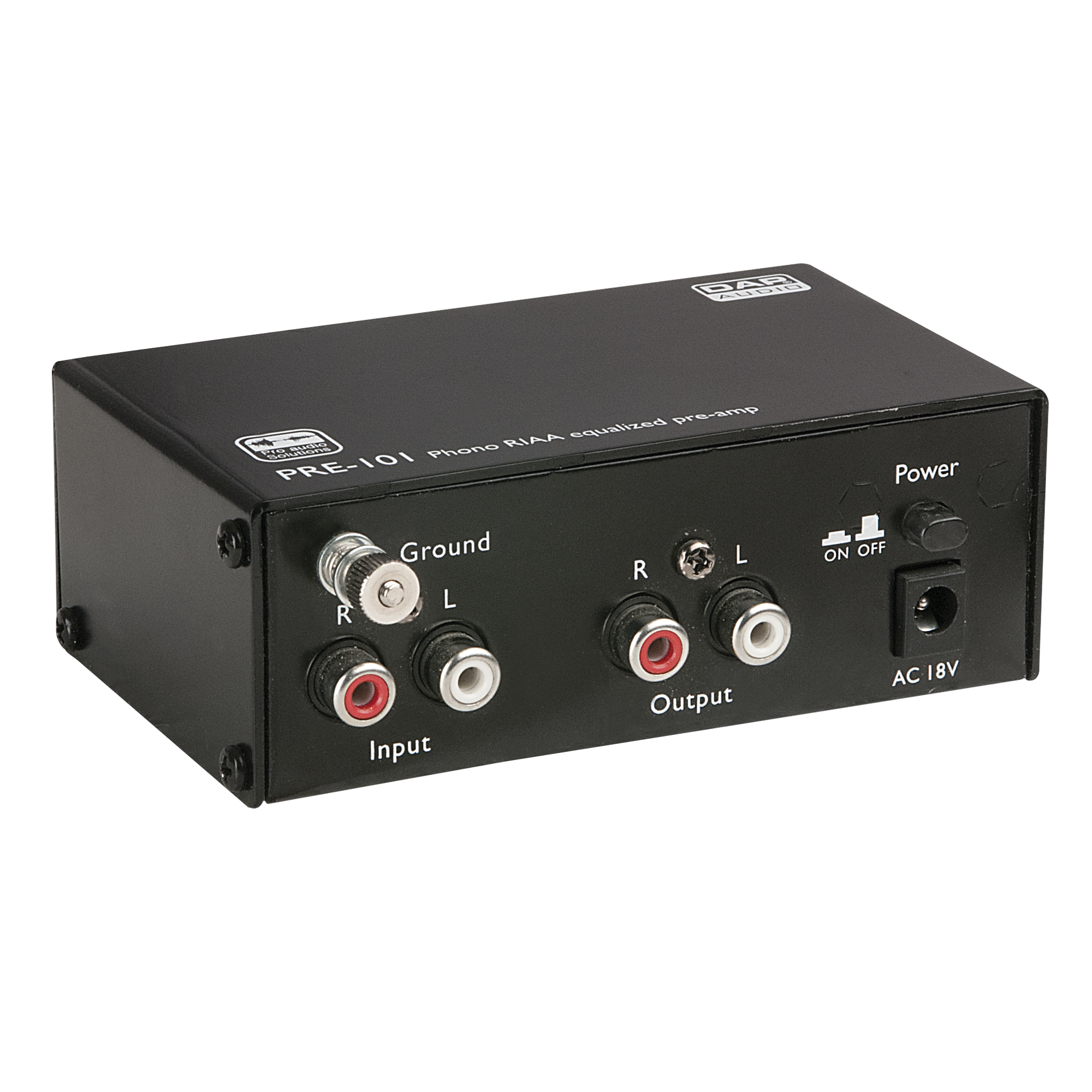 DAP PRE-101 Phono RIAA equalized pre-amp Phono RIAA Vorverstärker für entzerrte Signale