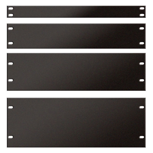 Showgear 19 inch Blind Panel Black 1HE