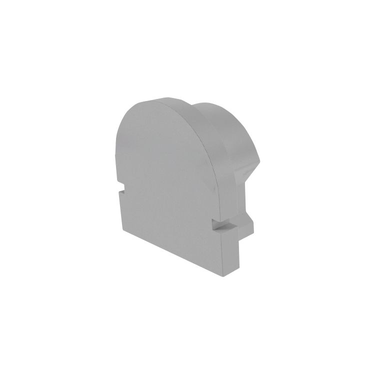 Endkappe R-AU-01-08 Set 2 Stk, Grau