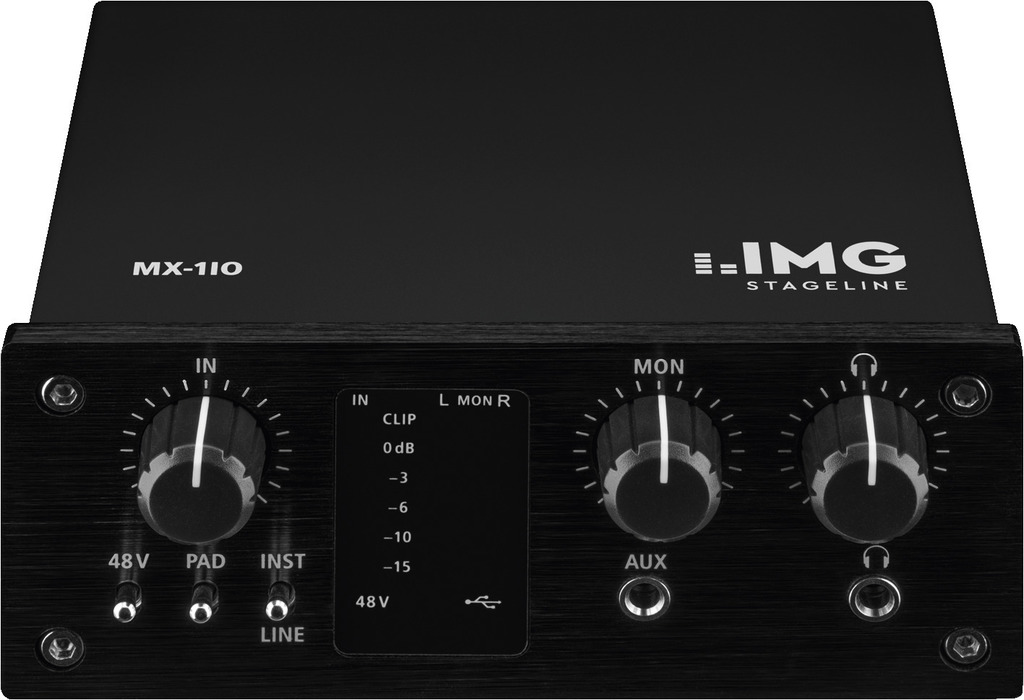 IMG STAGELINE MX-1IO 1-Kanal Recording Interface