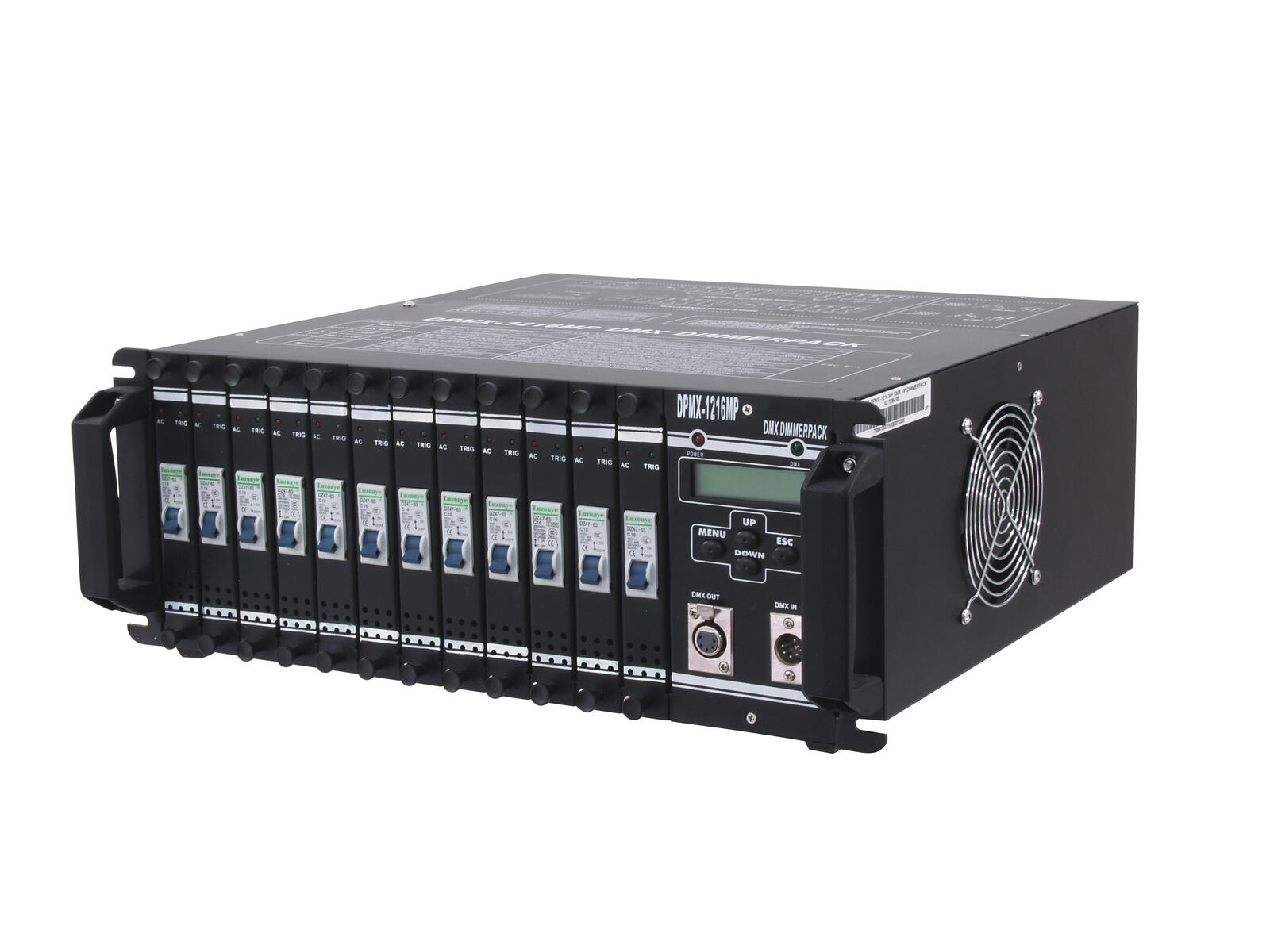 EUROLITE DPMX-1216 MP DMX Dimmerpack EUROLITE DPMX-1216 MP DMX Dimmerpack