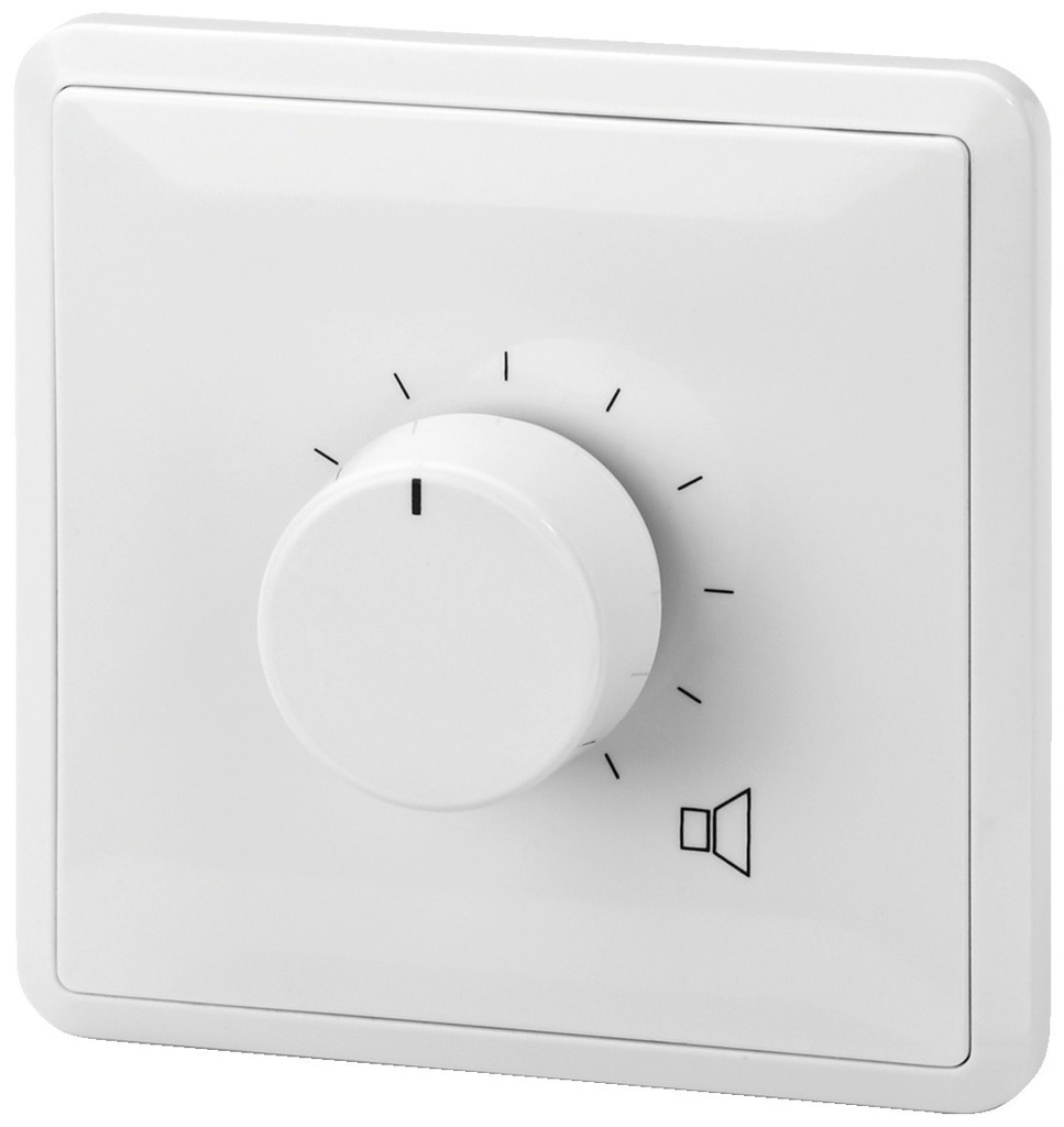 MONACOR ATT-324PEU ELA-Einbau-Lautstärkesteller mit 24-V-Pflichtempfangsrelais, 24 W