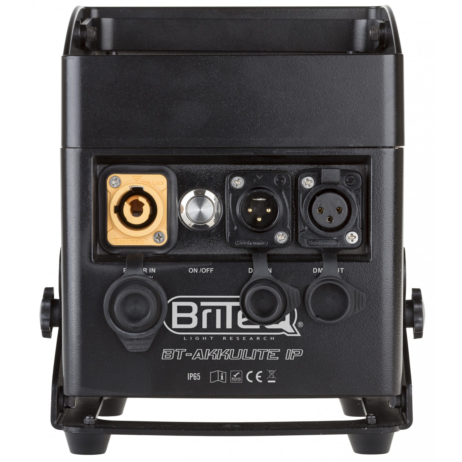 Briteq BT-AKKULITE IP Outdoor Akku LED Scheinwerfer 6 x 10 Watt RGBWA