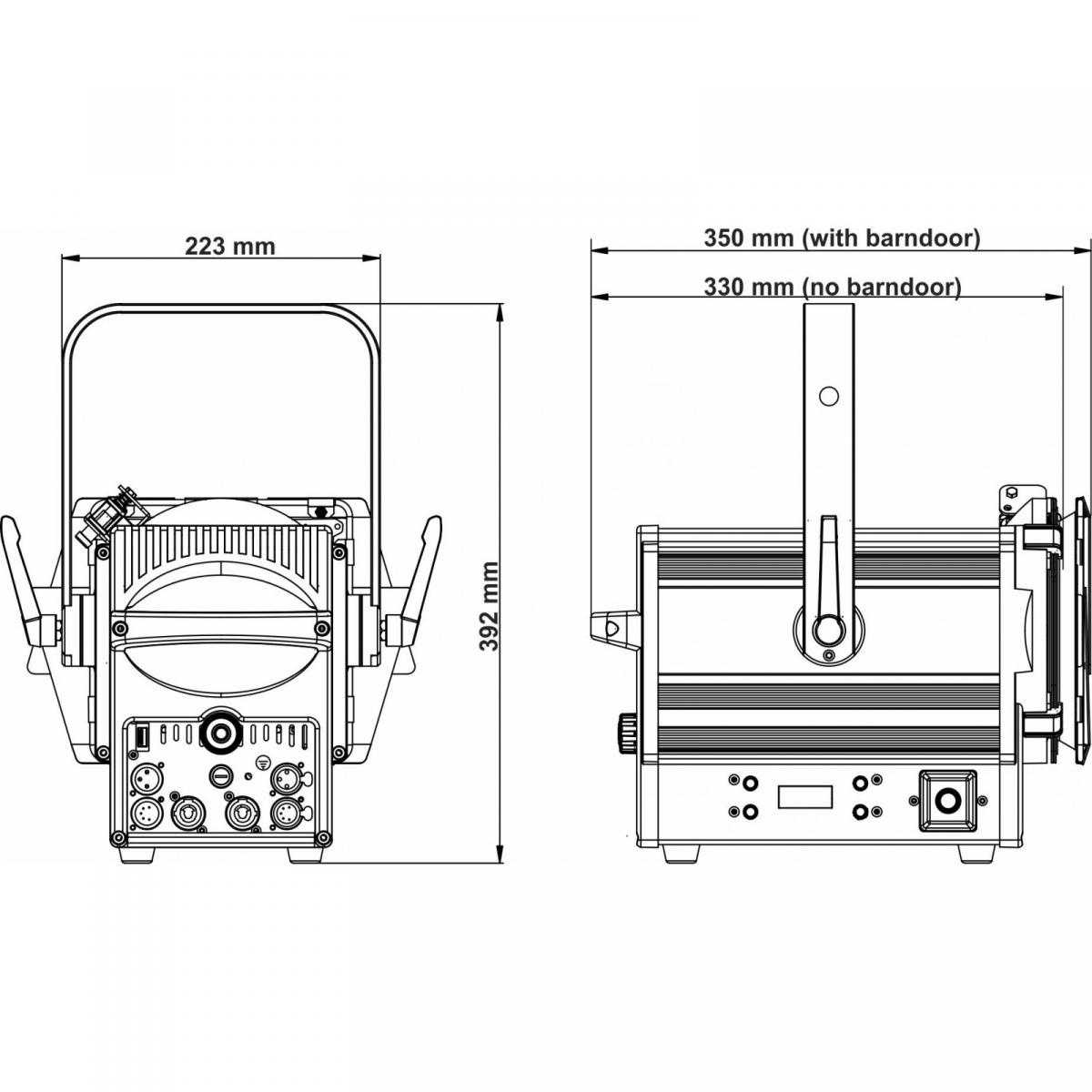 Briteq BT-THEATRE 200TW LED Theaterscheinwerfer