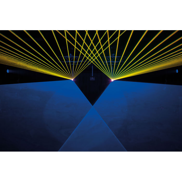 Showtec Solaris 11.0 High-Power RGB-Laser mit Pangolin FB4