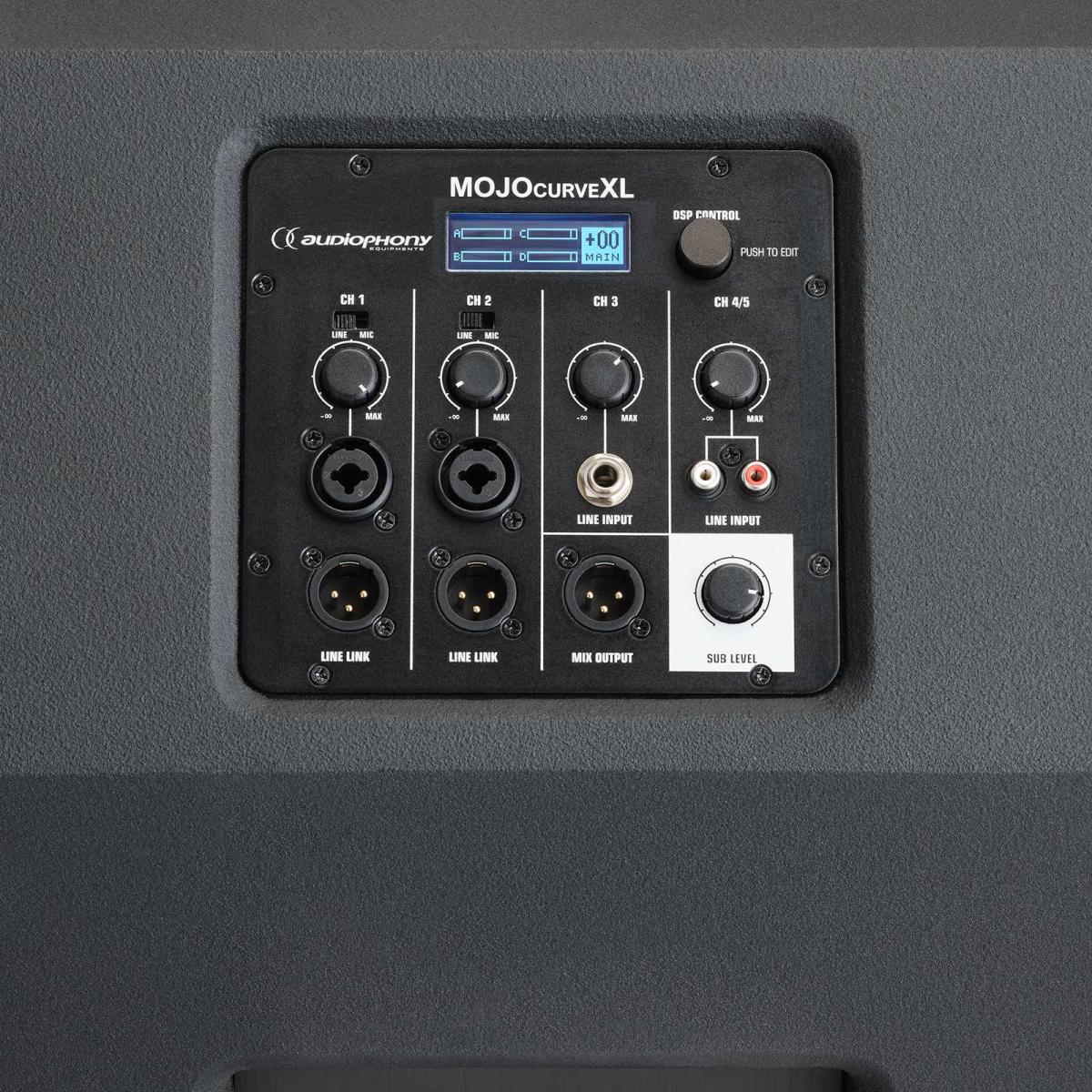 Audiophony MOJOCurveXL Mobile Beschallungsanlage Audiophony MOJOCurveXL Mobile Beschallungsanlage