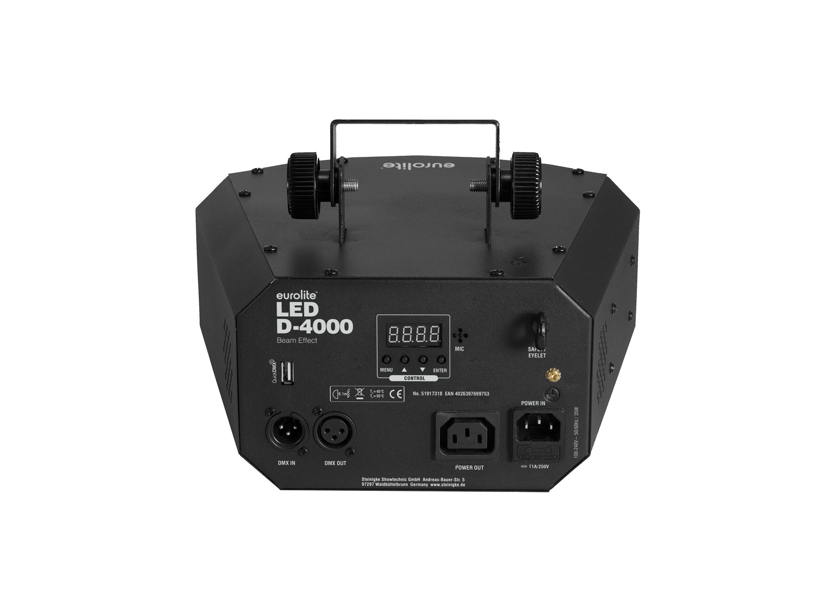 EUROLITE LED D-4000 Strahleneffekt EUROLITE LED D-4000 Strahleneffekt